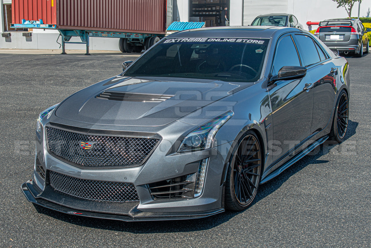 2016-19 Cadillac CTS-V DRy Carbon Fiber Front Grille Insert