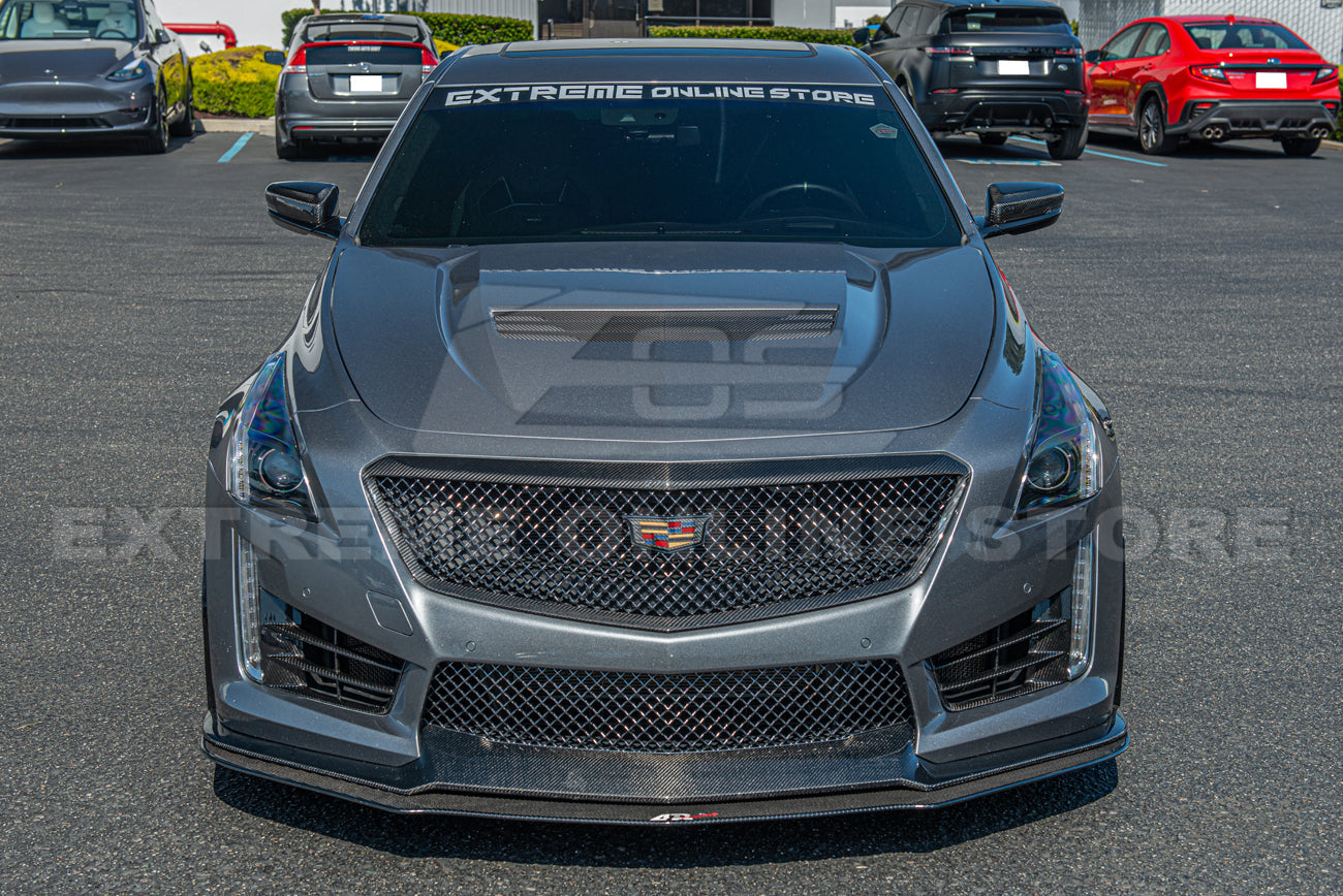 2016-19 Cadillac CTS-V DRy Carbon Fiber Front Grille Insert