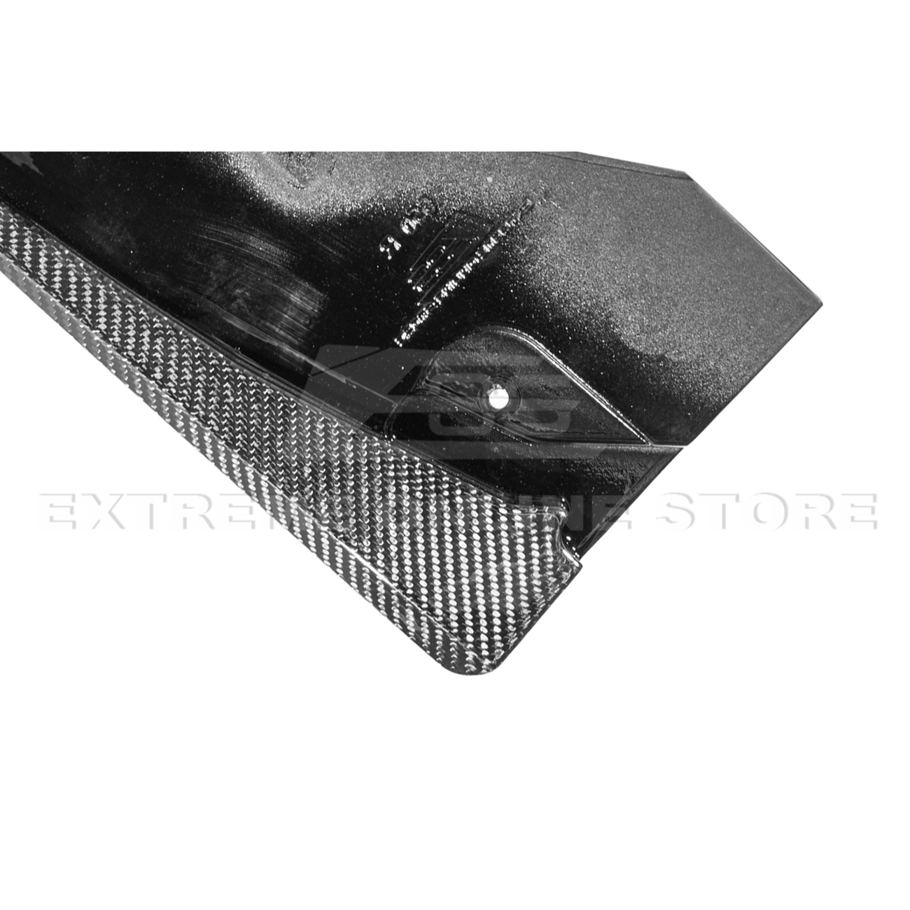 2016-19 Cadillac CTS-V DRY CARBON FIBER Front Mud Flaps Splash Guard