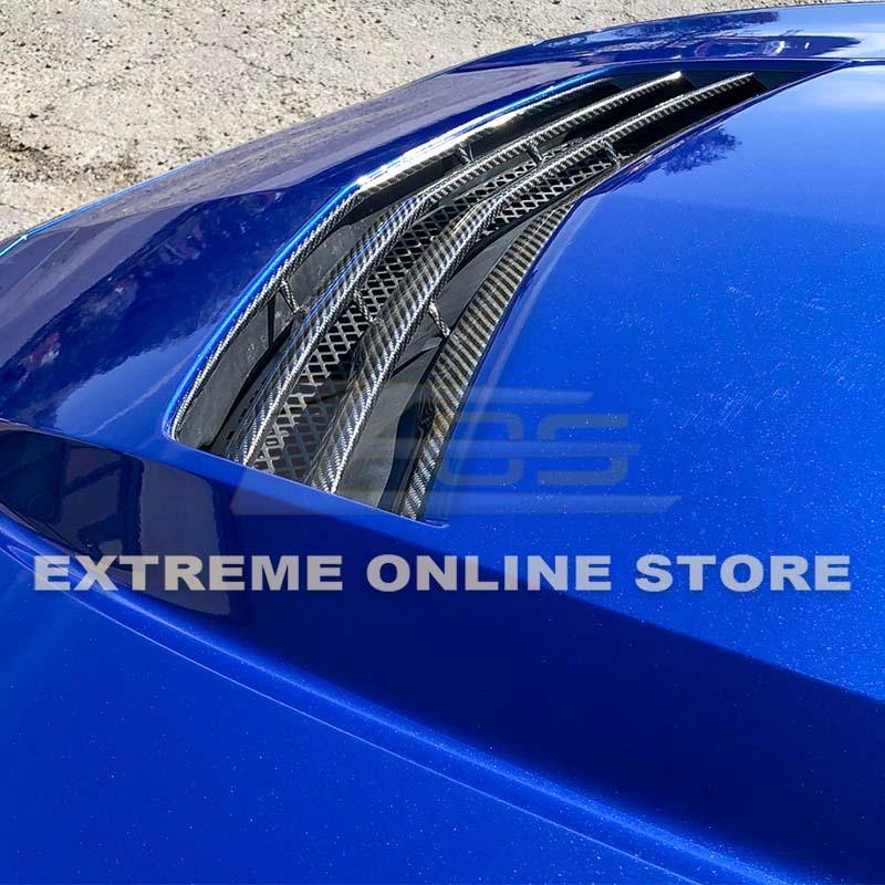 2016-19 Cadillac CTS-V DRY Carbon Fiber Hood Vent