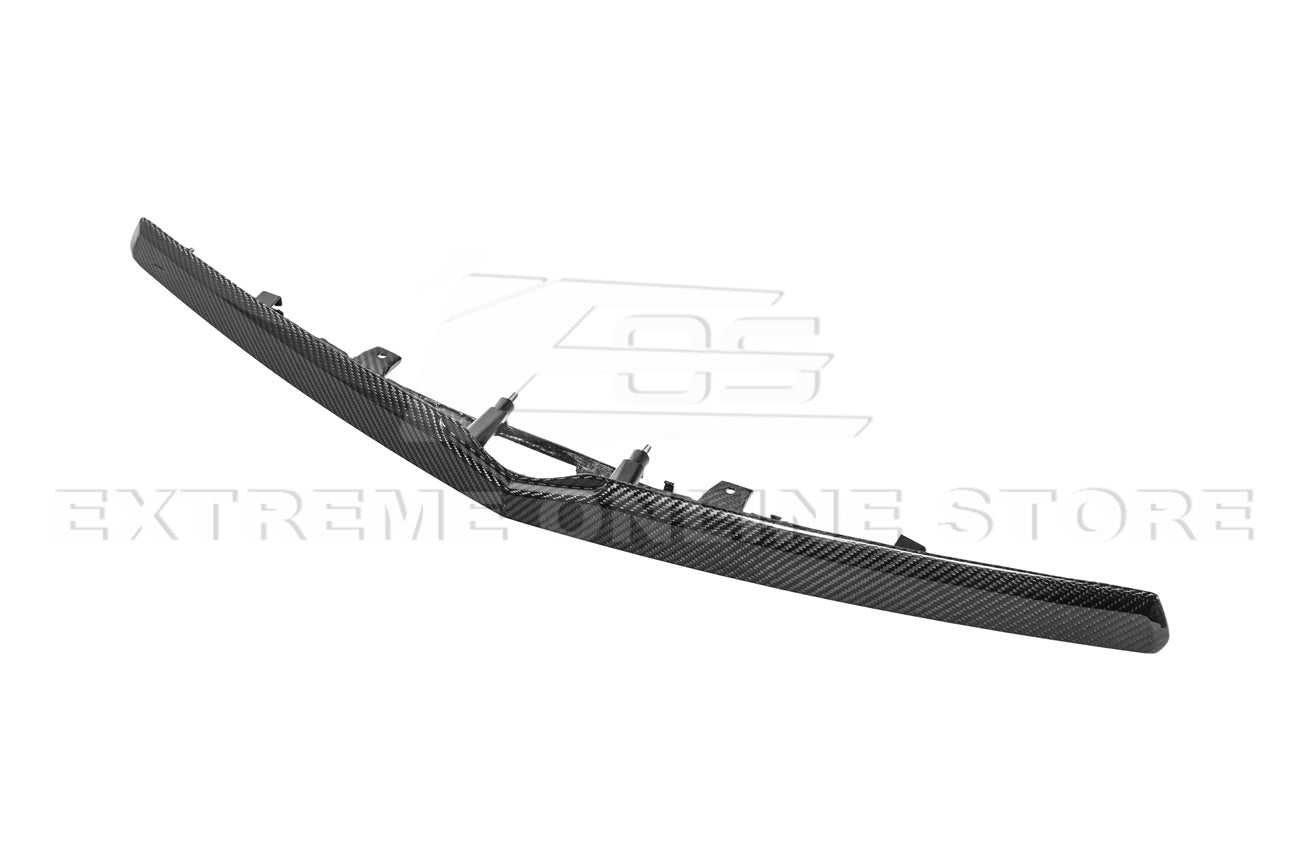 2016-19 Cadillac CTS-V DRY Carbon Fiber Rear Deck Lid Center Applique Trunk Insert