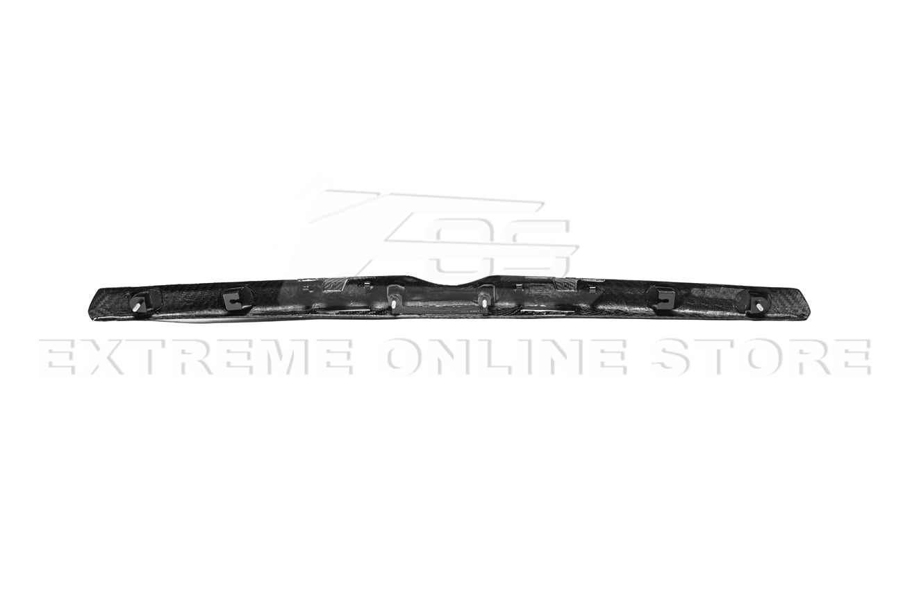 2016-19 Cadillac CTS-V DRY Carbon Fiber Rear Deck Lid Center Applique Trunk Insert