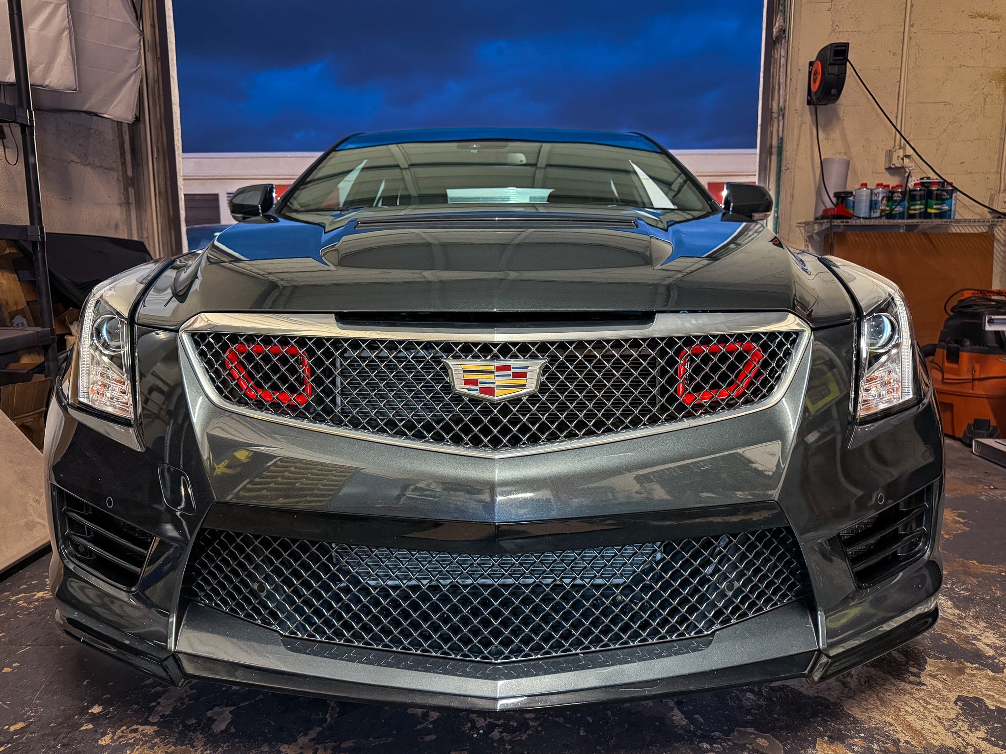 2016-2019 Cadillac ATS-V Dual BIG MOUTH Ram Air Intake Snorkels-Ram Air Intake-Grocery Getter Performance