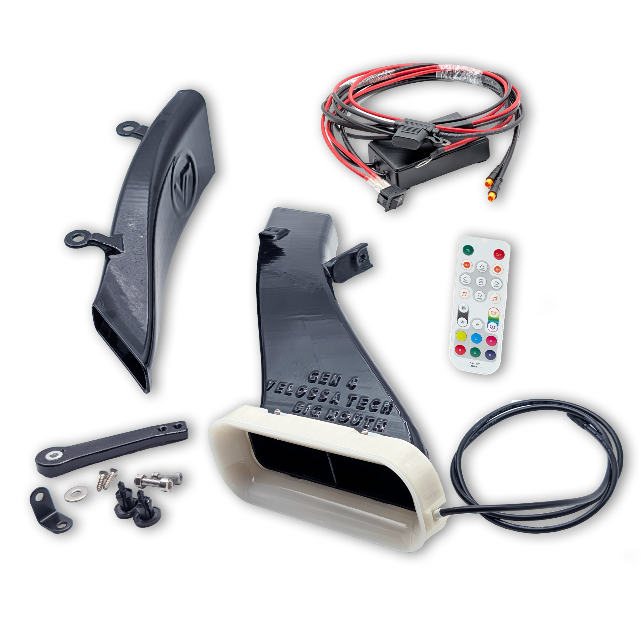 2016-2019 Chevrolet Cruze BIG MOUTH LIT KIT Ram Air Intake Snorkel-Ram Air Intake-Grocery Getter Performance