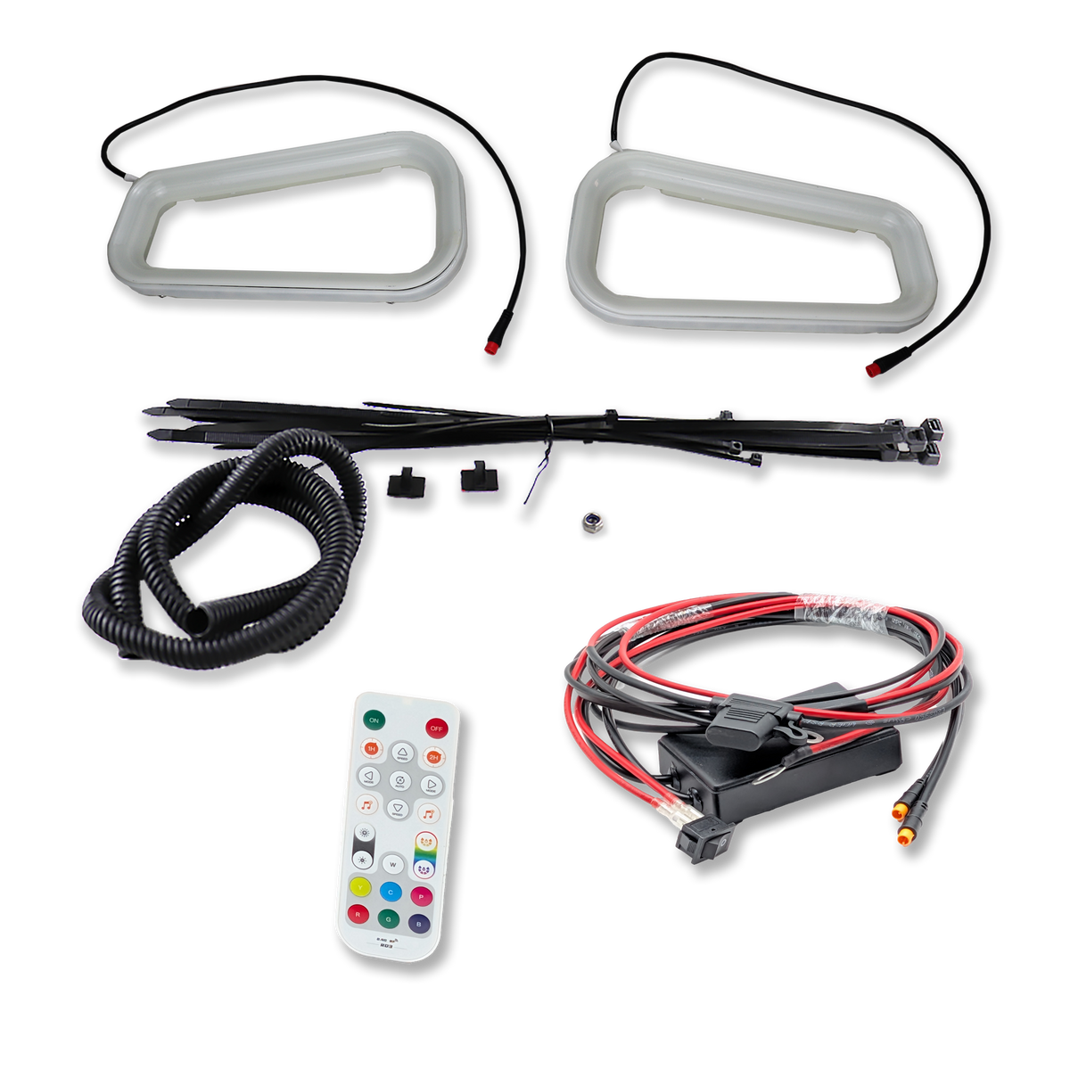 2014-2024 Infiniti Q50/Q60/Red Sport BIG MOUTH LIT KIT | LIT Flares and Controller Only - product image 1