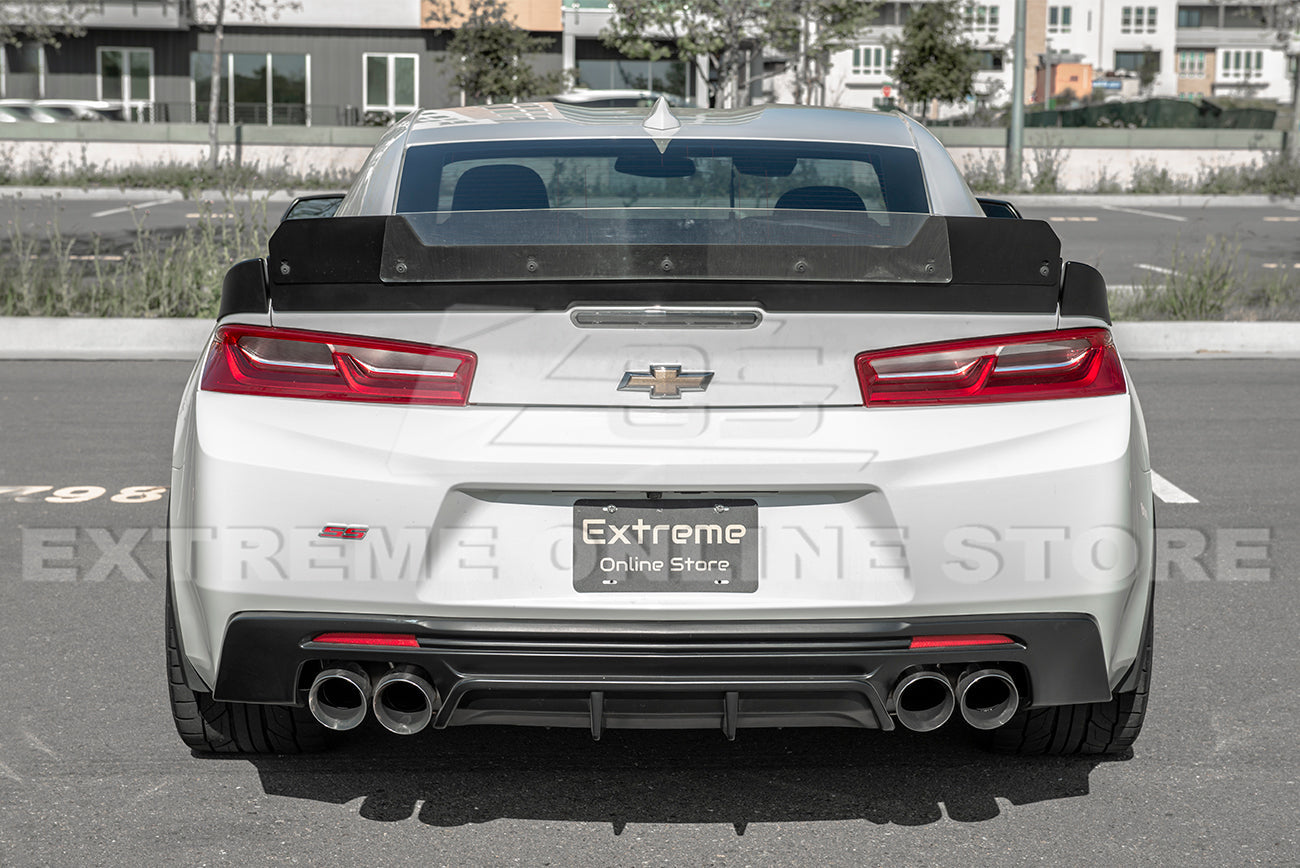 2016-24 Camaro 1LE Extended V2 Wickerbill Rear Spoiler