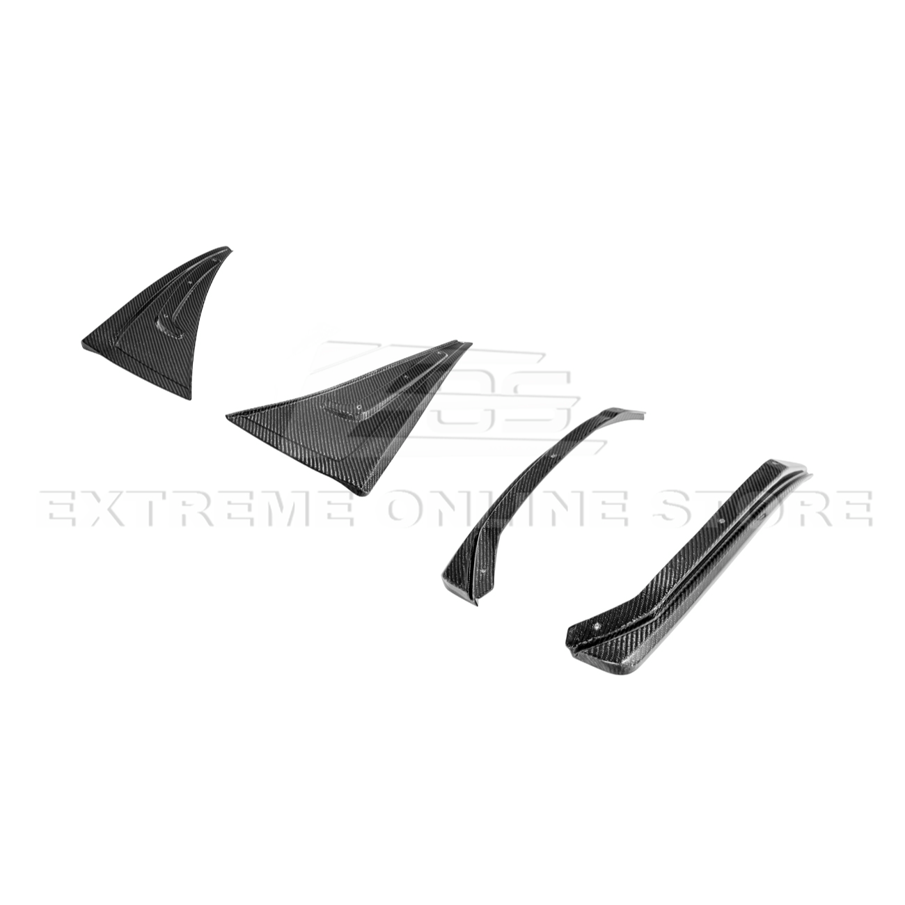 2016-24 Camaro Extended Front & Rear Splash Guards