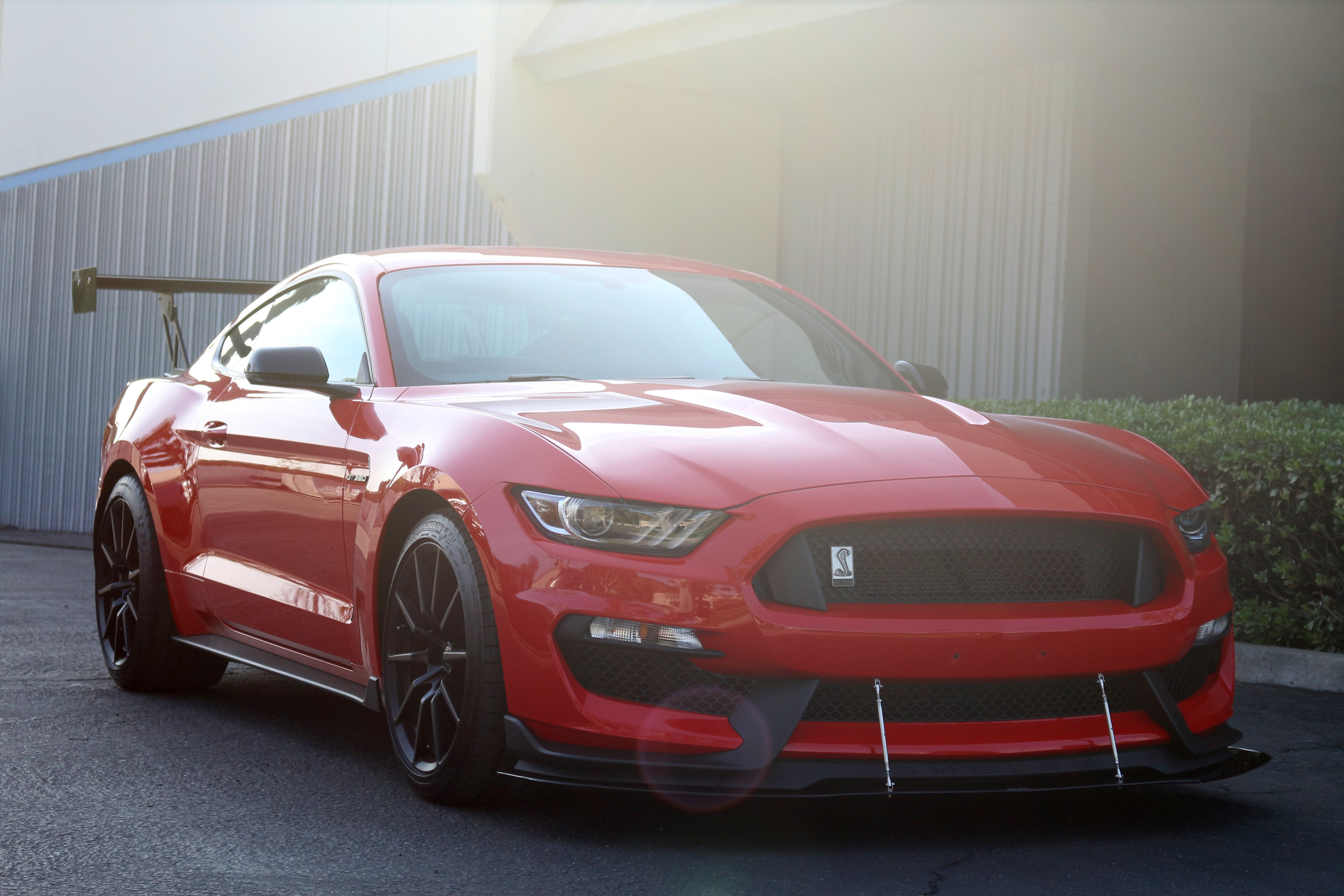 Ford Mustang Shelby GT350 GT500 S550 GT250 Carbon Fiber Adjustable Wing 2018-2023
