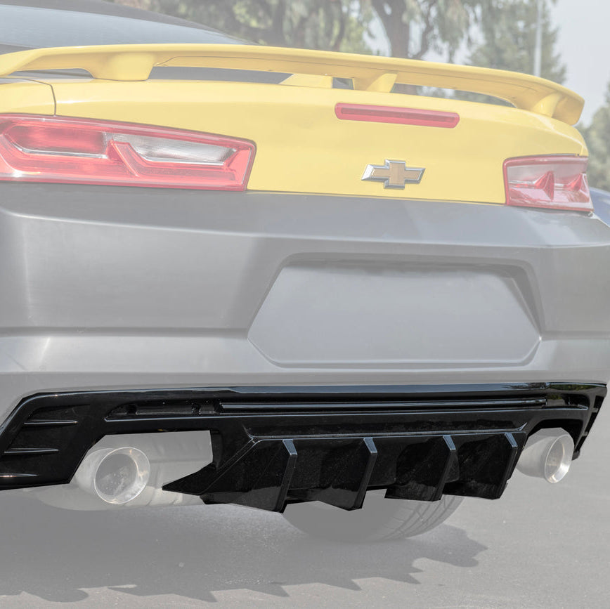 2016-Up Camaro | Performance Track Style Rear Quad Exit Diffuser