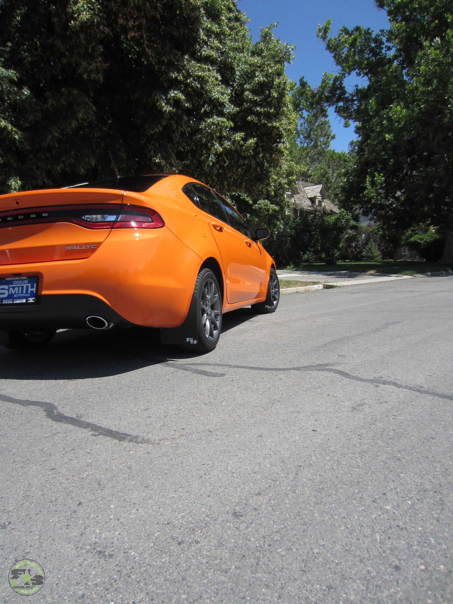 Dodge Dart 2013-2016 Rally Mud Flaps