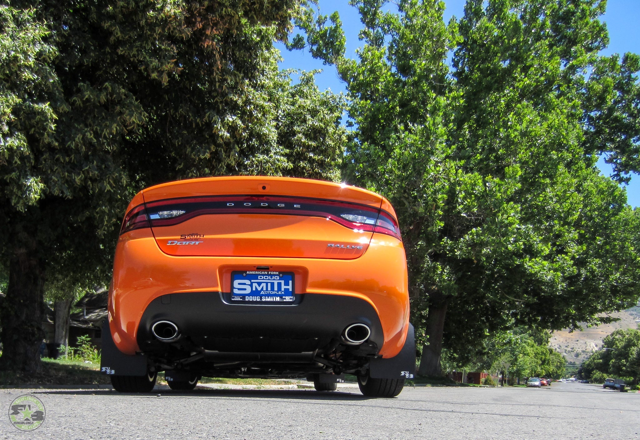 Dodge Dart 2013-2016 Rally Mud Flaps