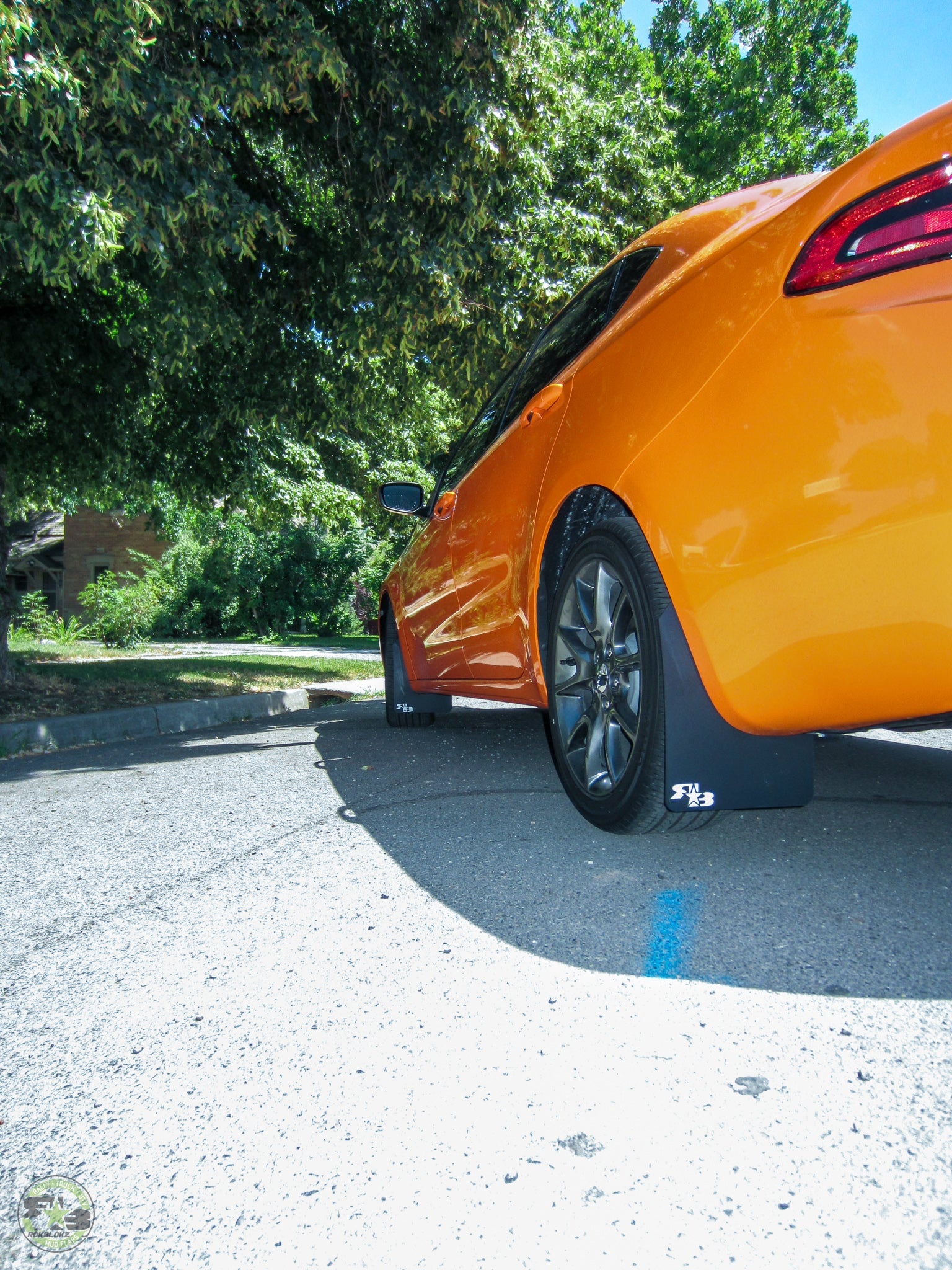 Dodge Dart 2013-2016 Rally Mud Flaps