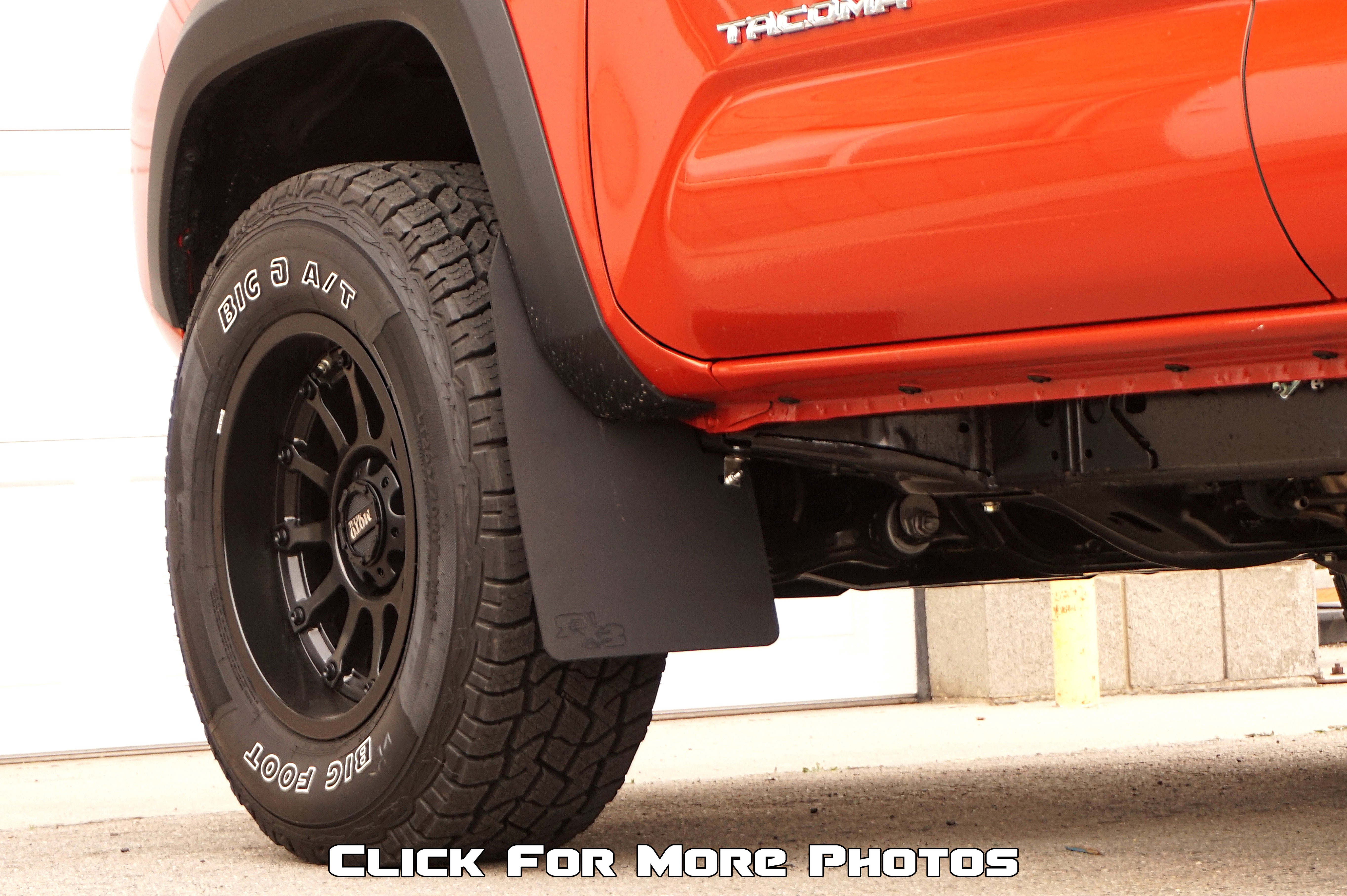 Toyota Tacoma (3rd Gen) 2016+ Mud Flaps - FRONT ONLY