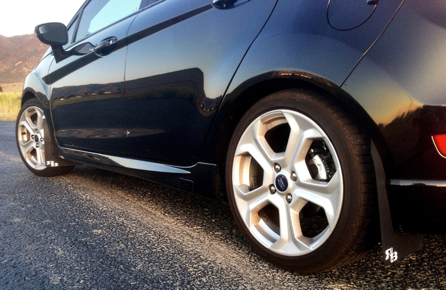 Ford Fiesta (6th Gen) 2011-2019 Rally Mud Flaps