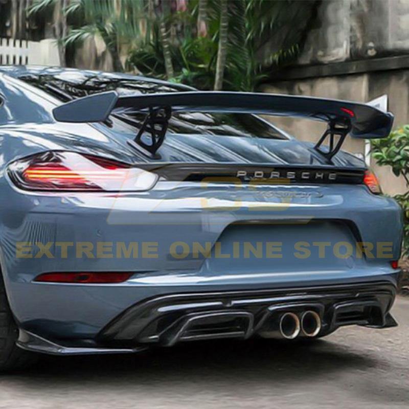 2017-19 Porsche 718 Cayman & Boxster Rear Spoiler | GT4 Performance Package