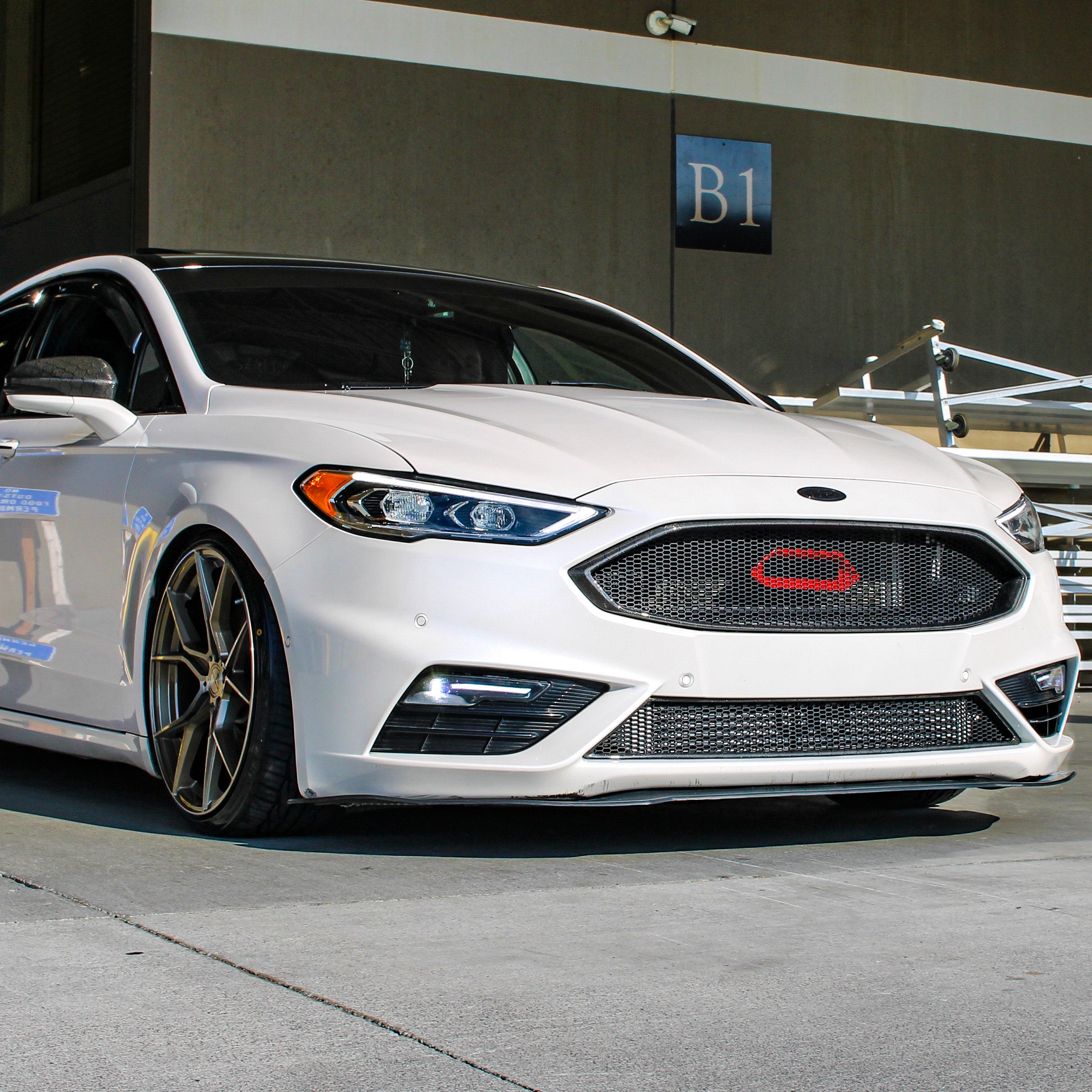 2017-2019 Ford Fusion Sport BIG MOUTH Ram Air Intake Snorkel-Ram Air Intake-Grocery Getter Performance