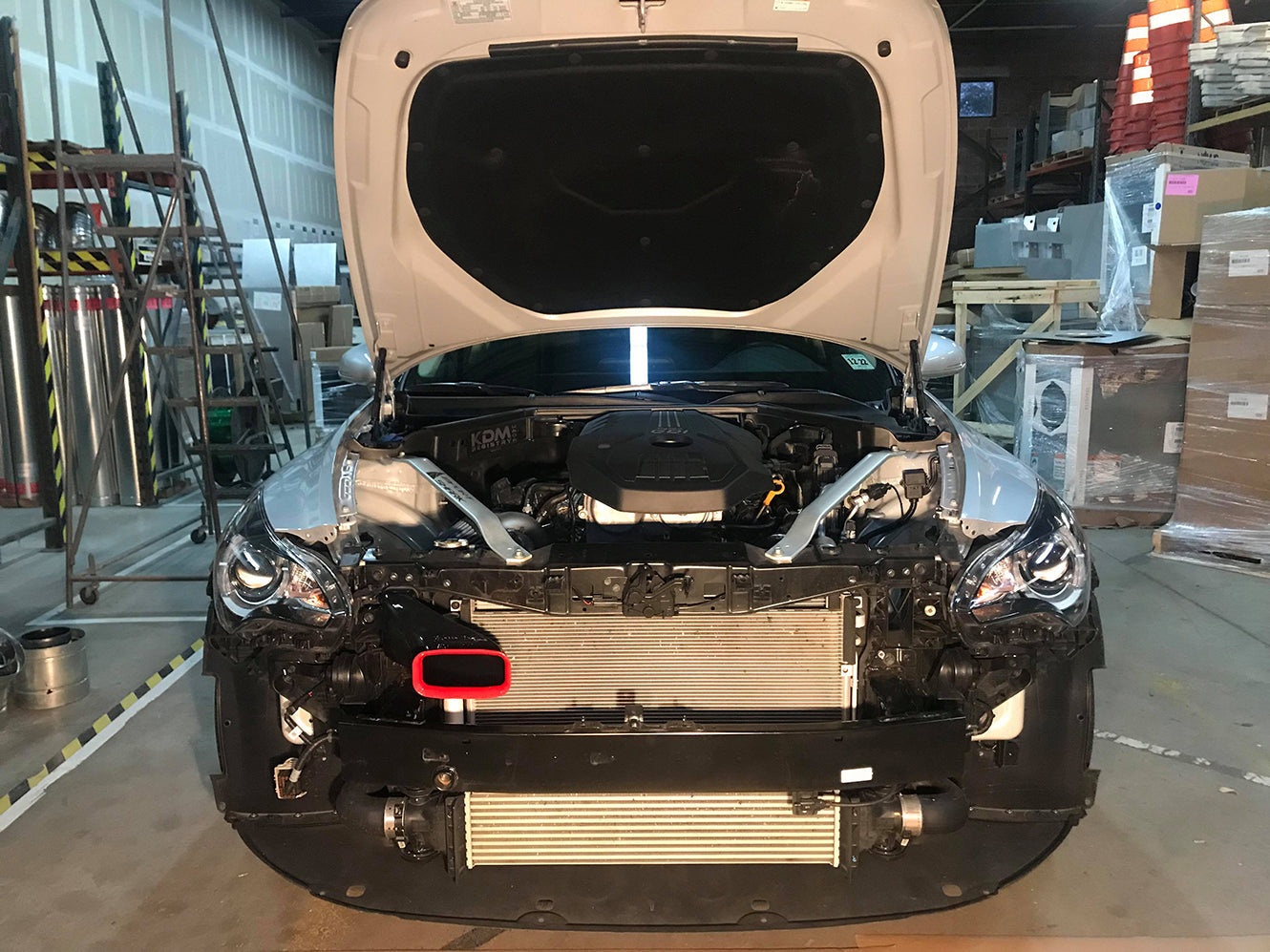 2017-2024 Kia Stinger 2.0T/2.5T BIG MOUTH Ram Air Intake Snorkel-Ram Air Intake-Grocery Getter Performance