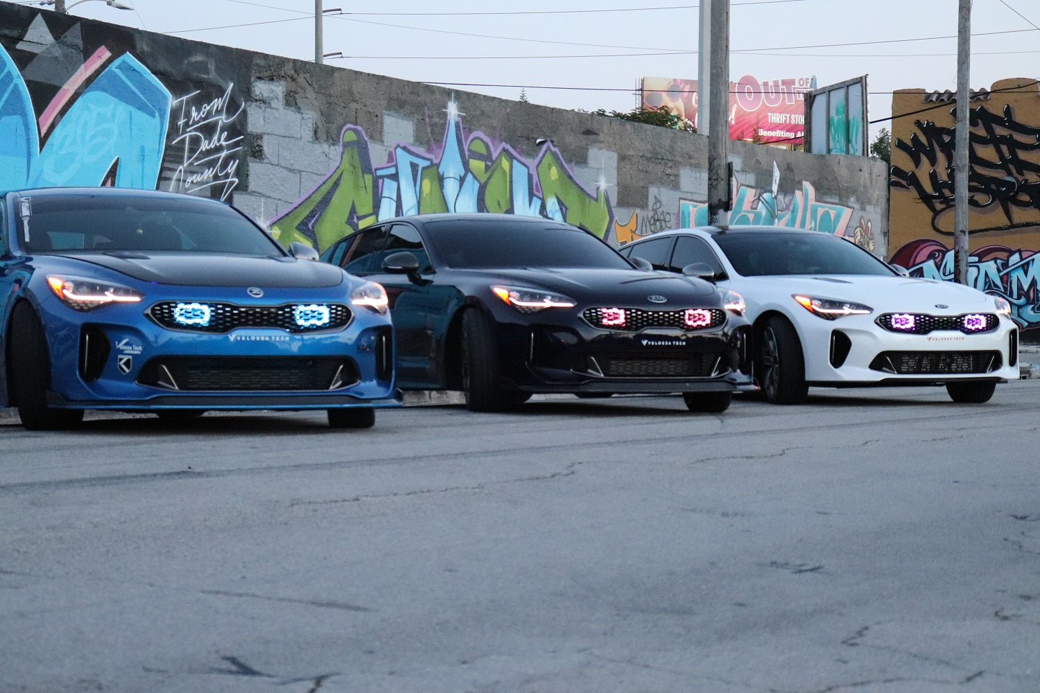 2017-2024 Kia Stinger 3.3T/2.0T/2.5T BIG MOUTH LIT KIT | LIT Flares and Controller Only-Generation 4 Inlet Only-Grocery Getter Performance