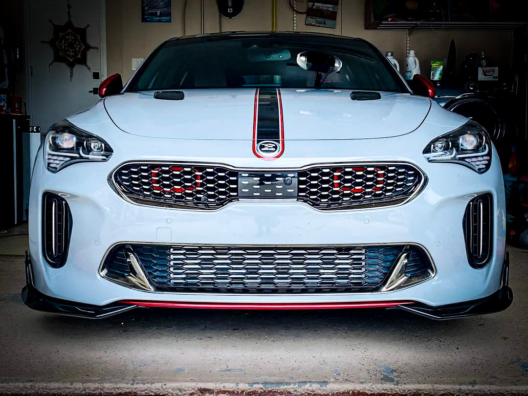 2017-2024 Kia Stinger 3.3T/2.0T/2.5T Dual BIG MOUTH Ram Air Intake Snorkels-Ram Air Intake-Grocery Getter Performance