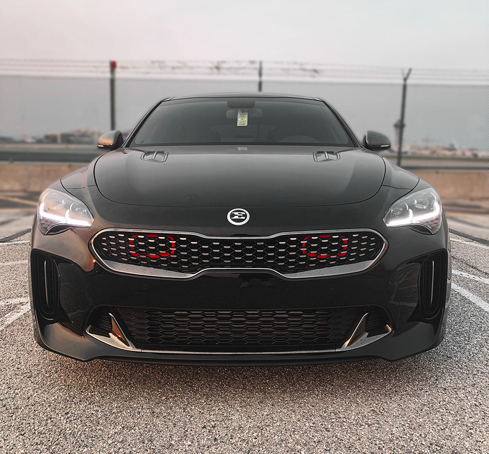 2017-2024 Kia Stinger 3.3T/2.0T/2.5T Dual BIG MOUTH Ram Air Intake Snorkels-Ram Air Intake-Grocery Getter Performance