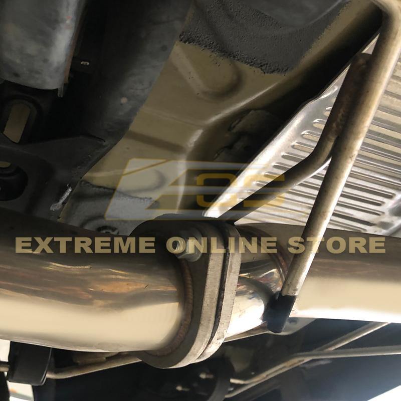 2017-21 Honda Civic Hatchback Sport FK7 3" NO MUFFLER Cat-Back Exhaust