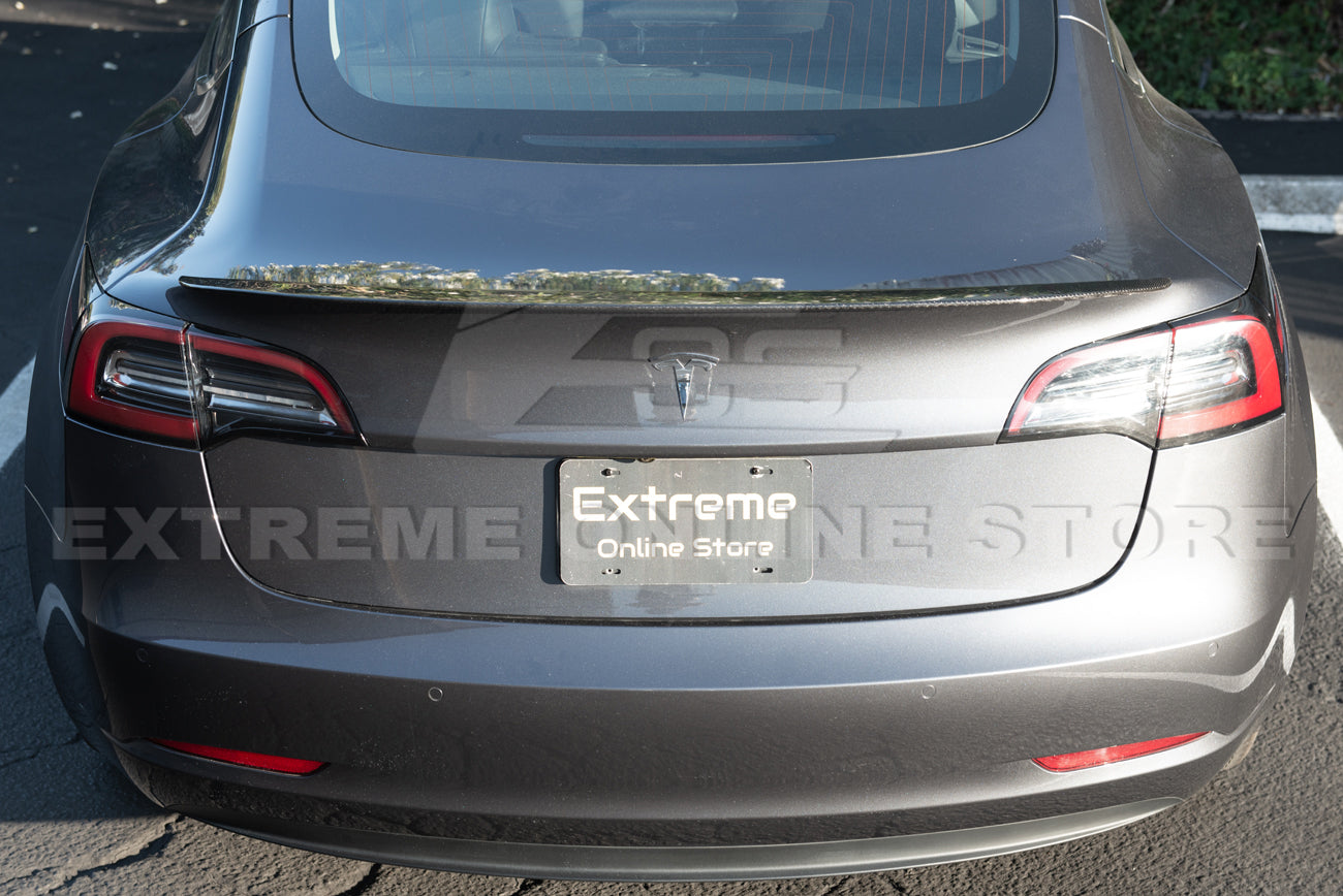 2017-23 Tesla Model 3 Performance Carbon Fiber Rear Spoiler