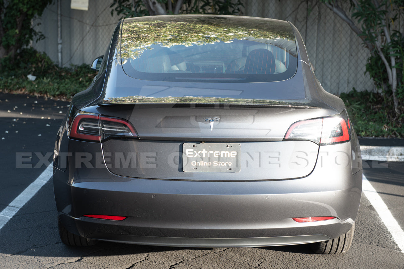 2017-23 Tesla Model 3 Performance Carbon Fiber Rear Spoiler