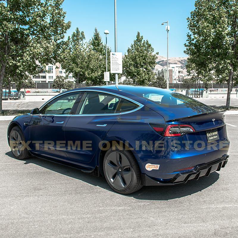 2017-23 Tesla Model 3 Rear Bumper Diffuser