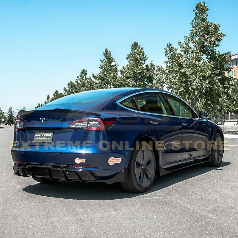 2017-23 Tesla Model 3 Rear Bumper Diffuser
