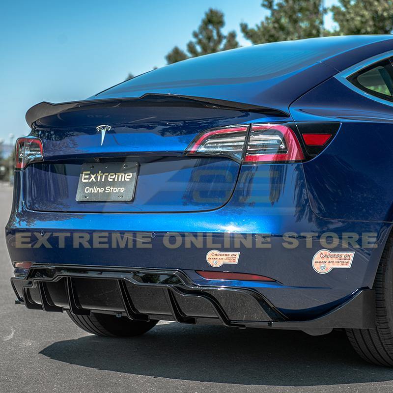 2017-23 Tesla Model 3 Rear Bumper Diffuser