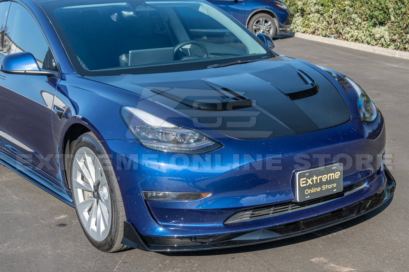 2017-23 Tesla Model 3 Track Front Lip Splitter & Side Skirts