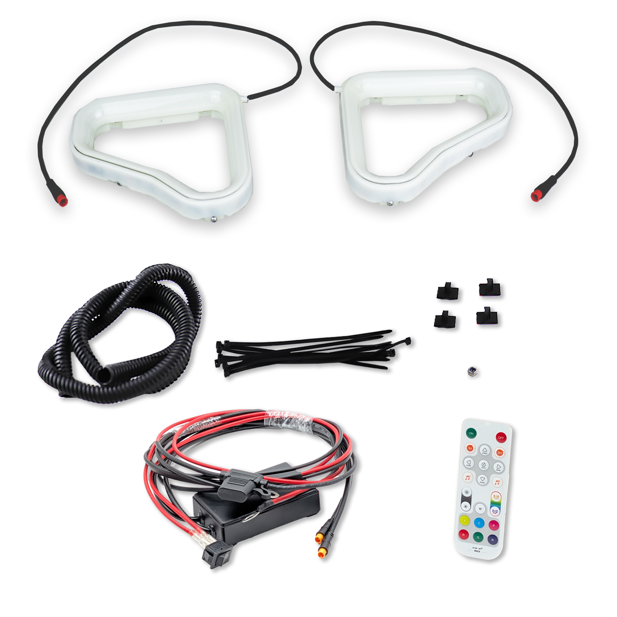 2022+ Cadillac CT4-V Blackwing and CT5-V Blackwing BIG MOUTH LIT KIT | LIT Flares and Controller Only