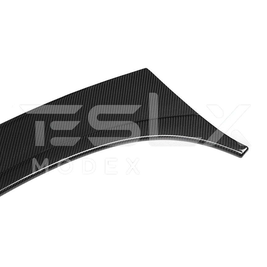 2017-Up Tesla Model 3 & 20-24 Y Carbon Fiber Interior Instrument Trim