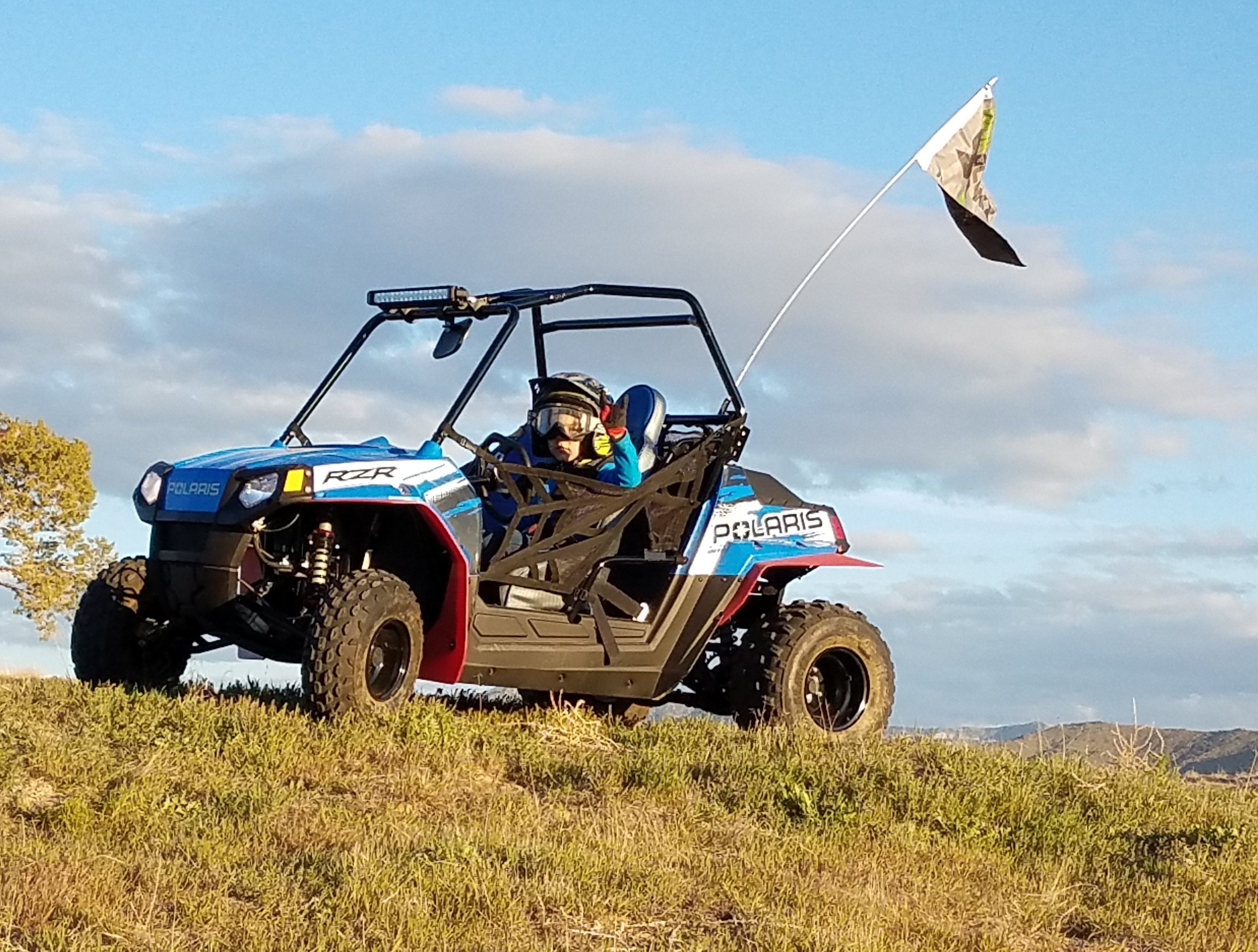 Polaris RZR 170 2014+ Mud Flaps / Fender Extensions, Front & Rear