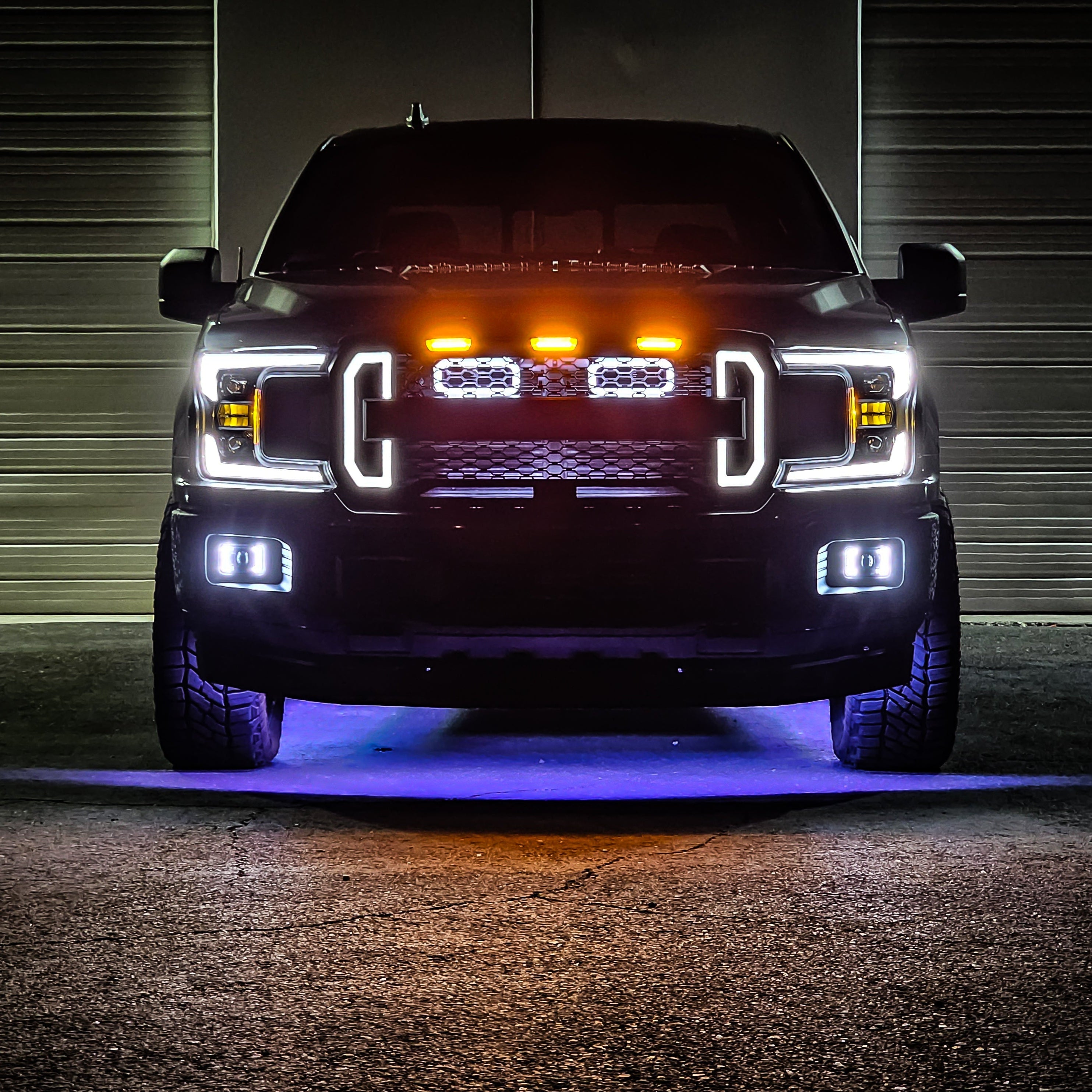 2018-2020 Ford F-150 and 2021-2022 Ford F-150 Raptor Dual BIG MOUTH LIT KIT Ram Air Intake Snorkels-Ram Air Intake-Grocery Getter Performance