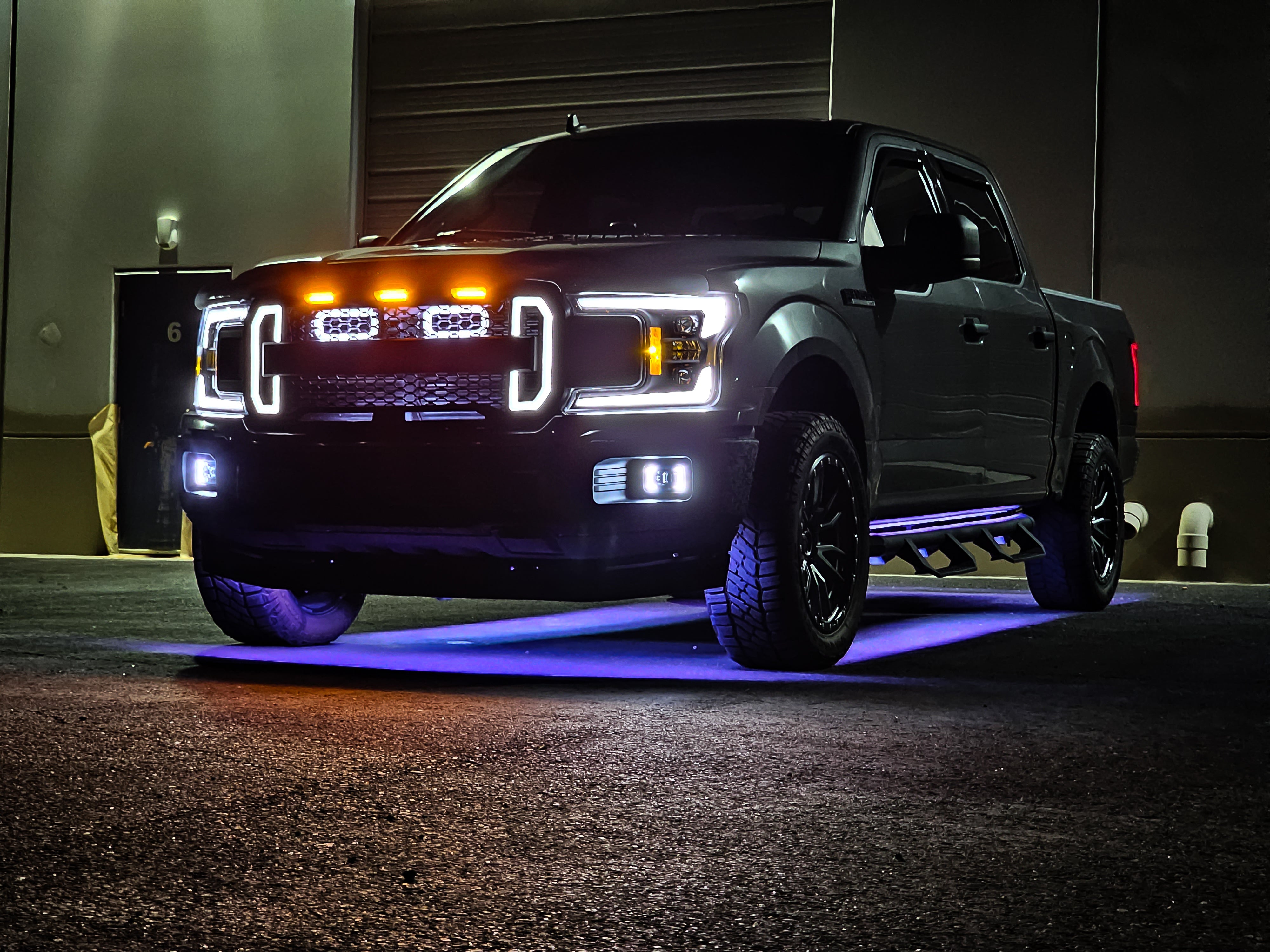 2018-2020 Ford F-150 and 2021-2022 Ford F-150 Raptor Dual BIG MOUTH LIT KIT Ram Air Intake Snorkels-Ram Air Intake-Grocery Getter Performance