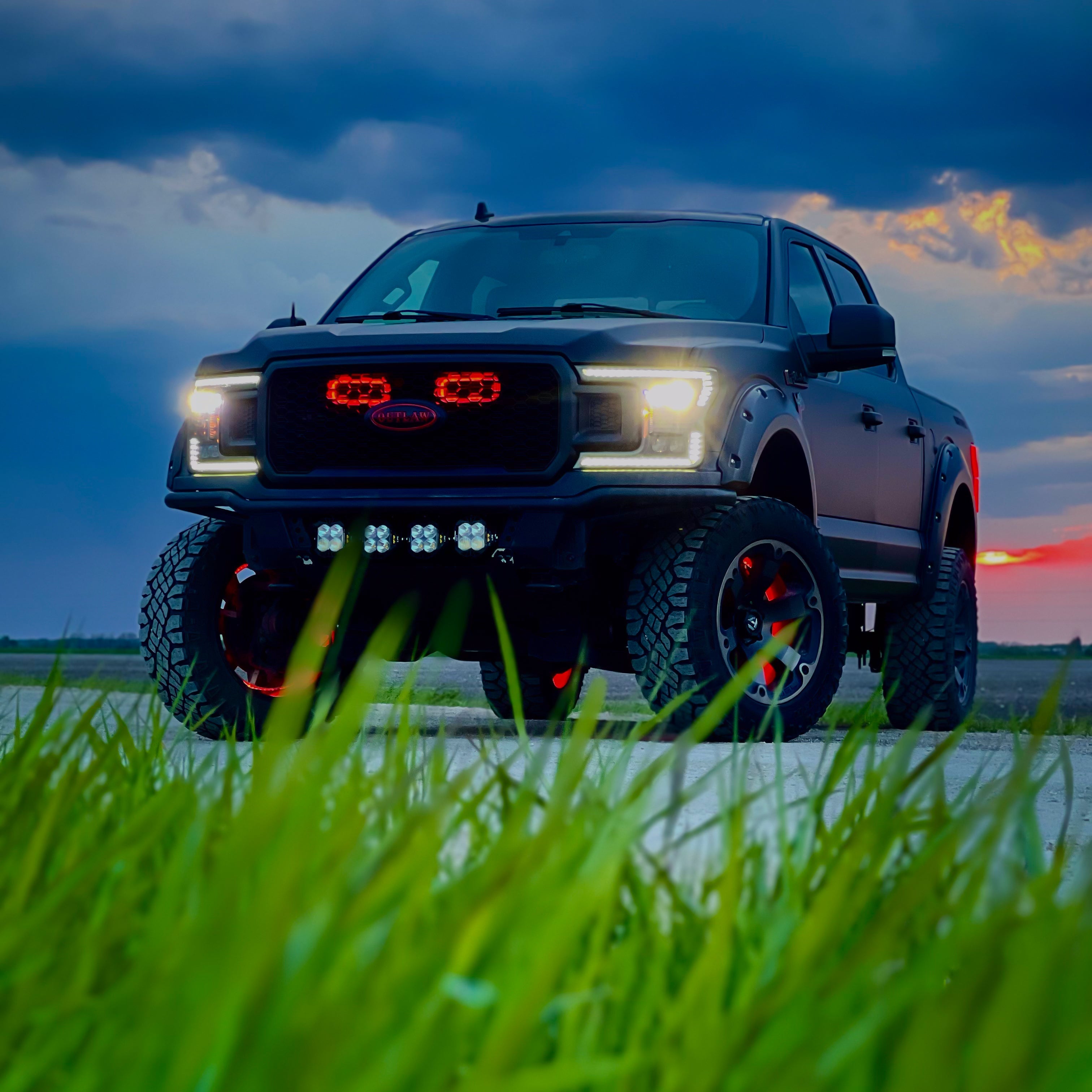 2018-2020 Ford F-150 and 2021-2022 Ford F-150 Raptor Dual BIG MOUTH LIT KIT Ram Air Intake Snorkels-Ram Air Intake-Grocery Getter Performance
