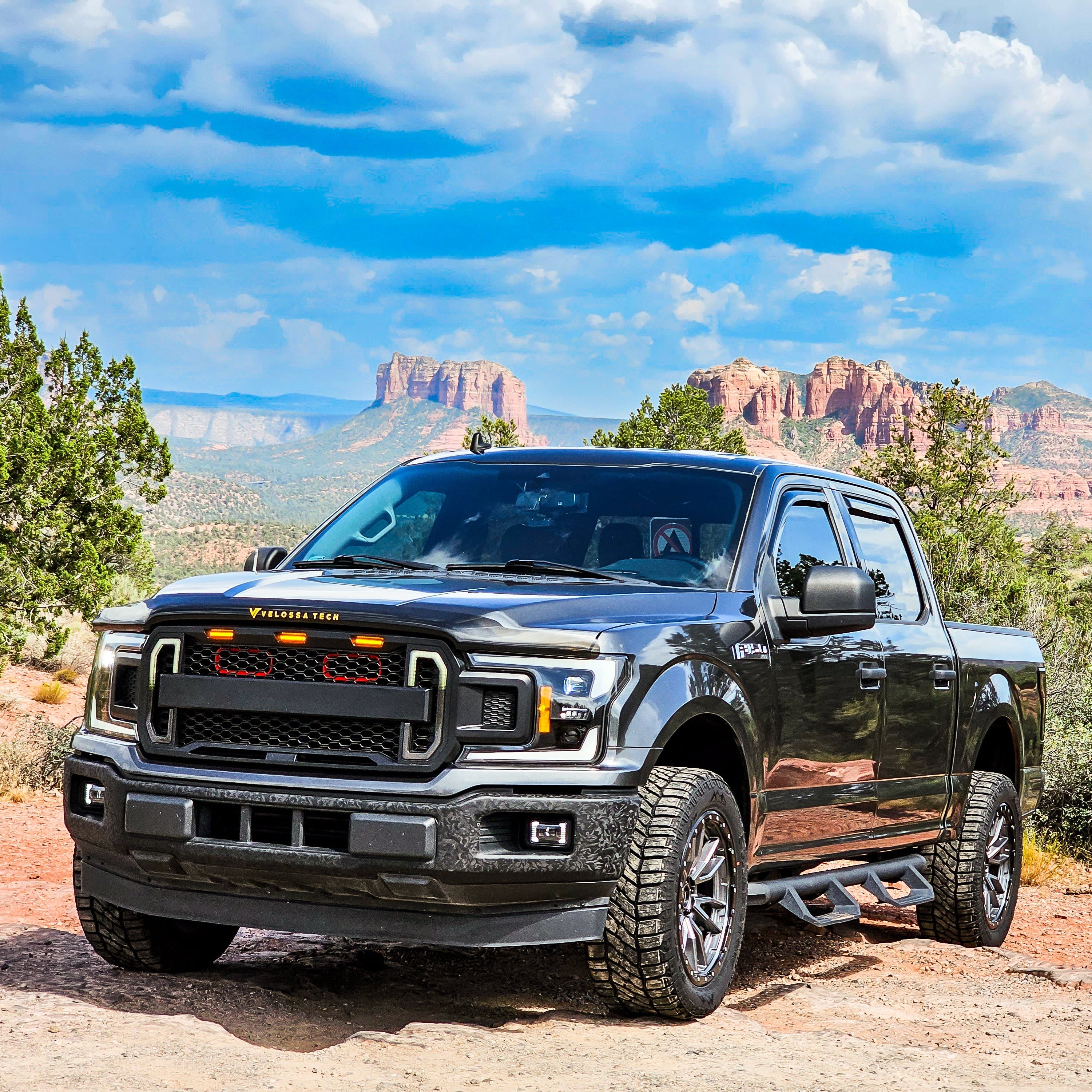 2018-2020 Ford F-150 and 2021-2022 Ford F-150 Raptor Dual BIG MOUTH Ram Air Intake Snorkels-Ram Air Intake-Grocery Getter Performance