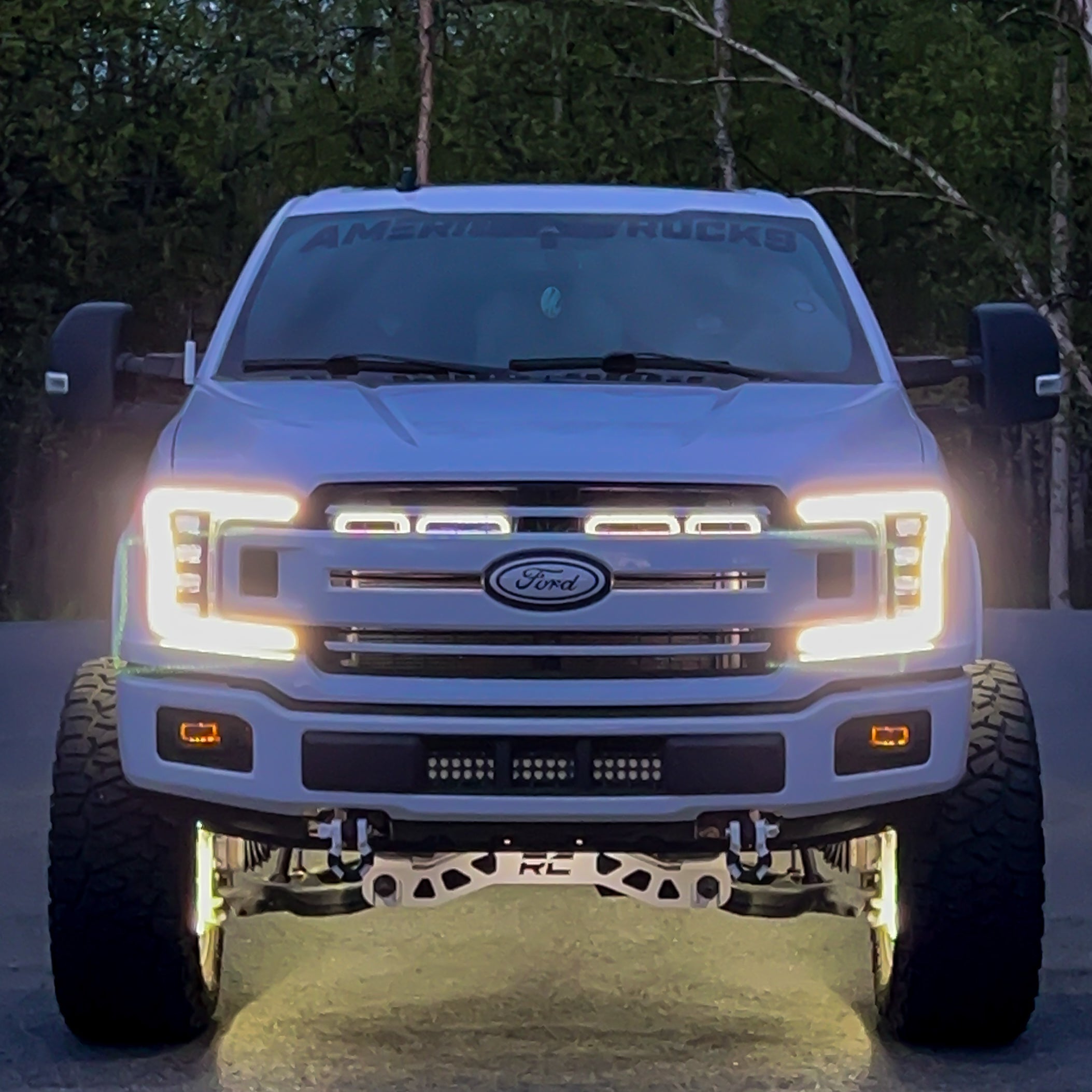 2018-2020 Ford F-150 and 2021-2022 Ford F-150 Raptor Quad BIG MOUTH LIT KIT Ram Air Intake Snorkels-Ram Air Intake-Grocery Getter Performance