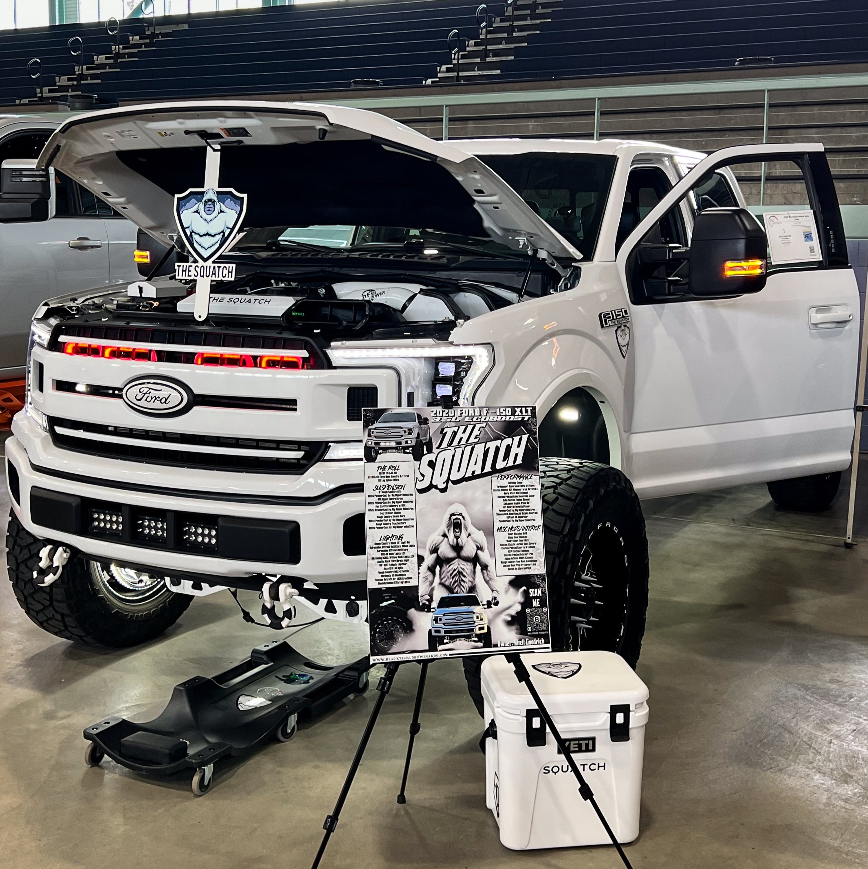 2018-2020 Ford F-150 and 2021-2022 Ford F-150 Raptor Quad BIG MOUTH LIT KIT Ram Air Intake Snorkels-Ram Air Intake-Grocery Getter Performance