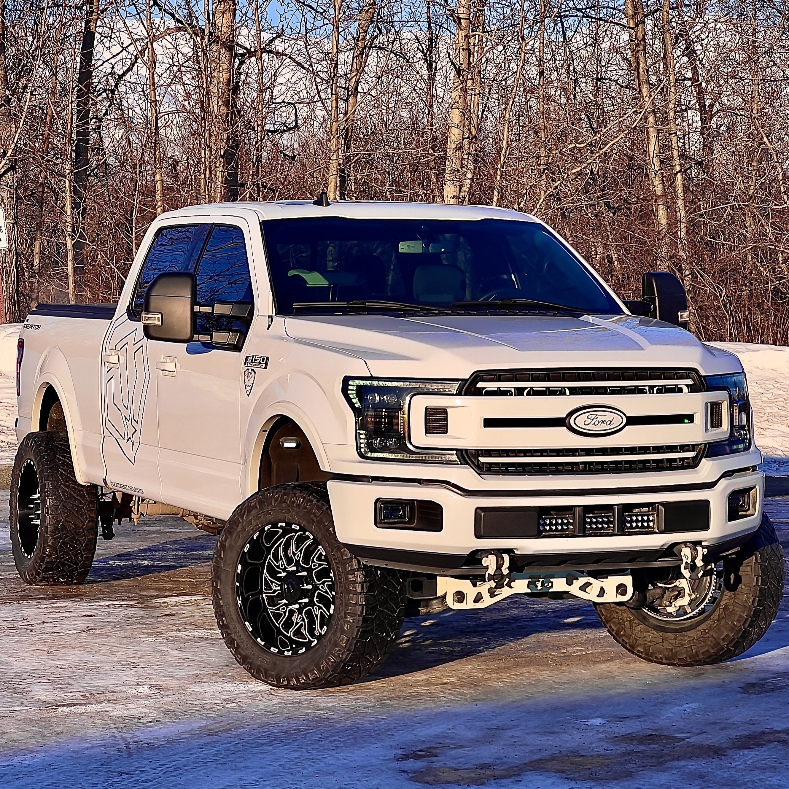 2018-2020 Ford F-150 and 2021-2022 Ford F-150 Raptor Quad BIG MOUTH Ram Air Intake Snorkels-Ram Air Intake-Grocery Getter Performance