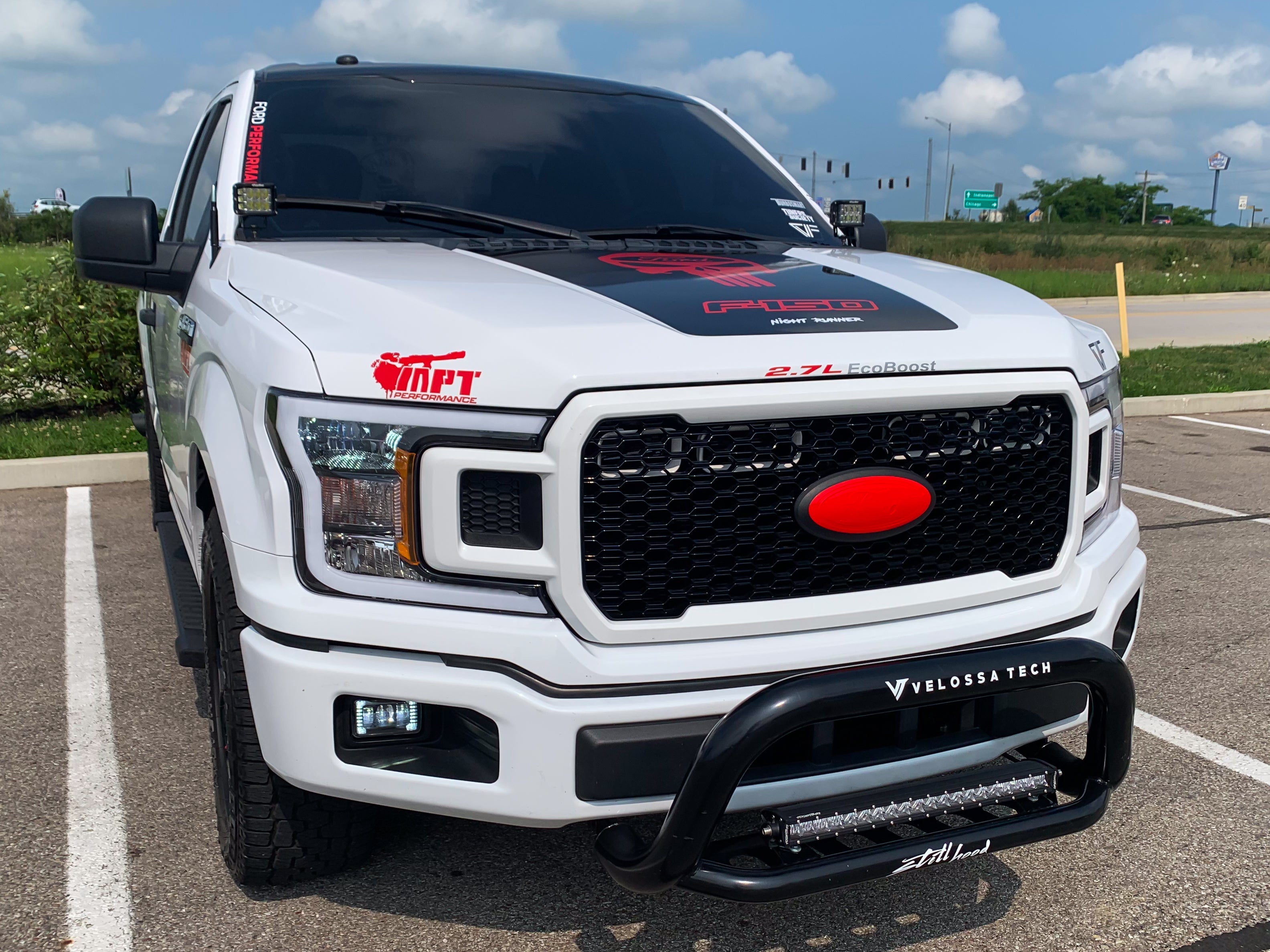 2018-2020 Ford F-150 and 2021-2022 Ford F-150 Raptor Quad BIG MOUTH Ram Air Intake Snorkels-Ram Air Intake-Grocery Getter Performance