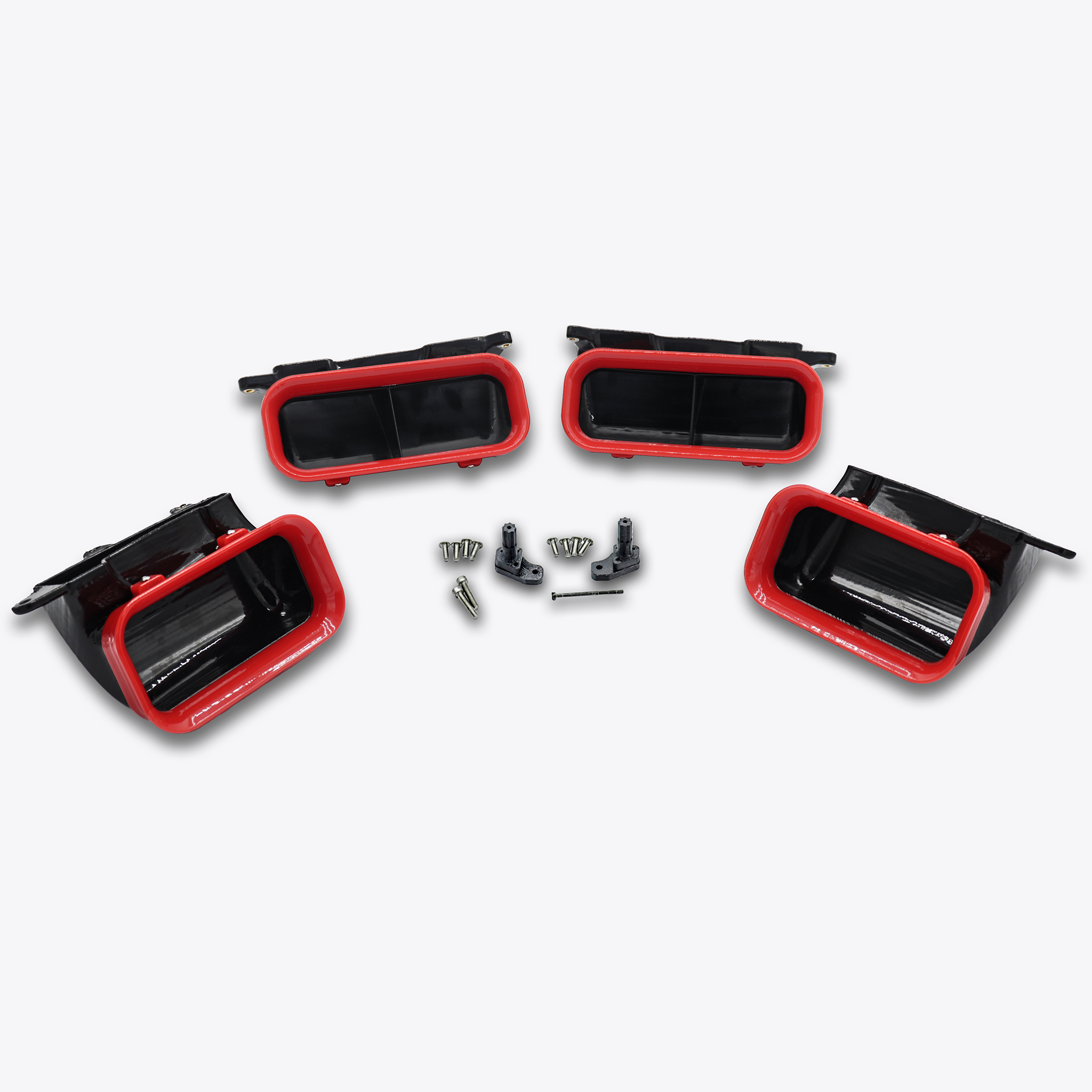 2018-2020 Ford F-150 and 2021-2022 Ford F-150 Raptor Quad BIG MOUTH Ram Air Intake Snorkels-Ram Air Intake-Grocery Getter Performance
