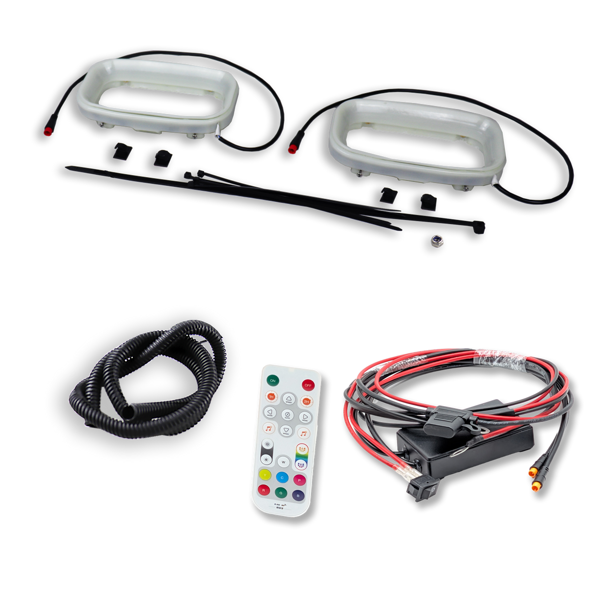 2015-2021 Volkswagen Golf GTI (MK7/MK7.5) BIG MOUTH LIT KIT | LIT Flares and Controller Only - product image 1