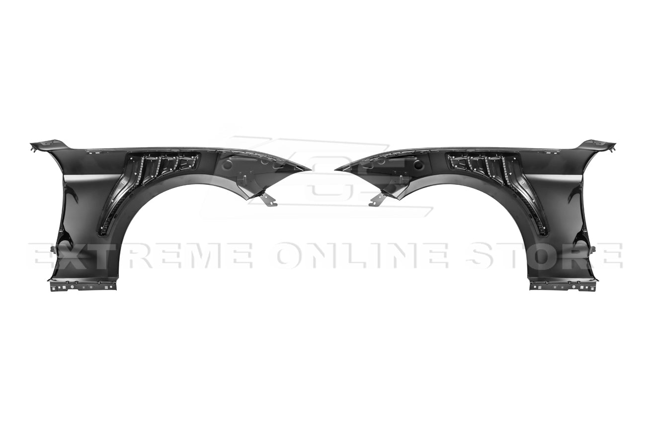 2018-23 Ford Mustang GT500 KR Style Front Side Vented Fenders