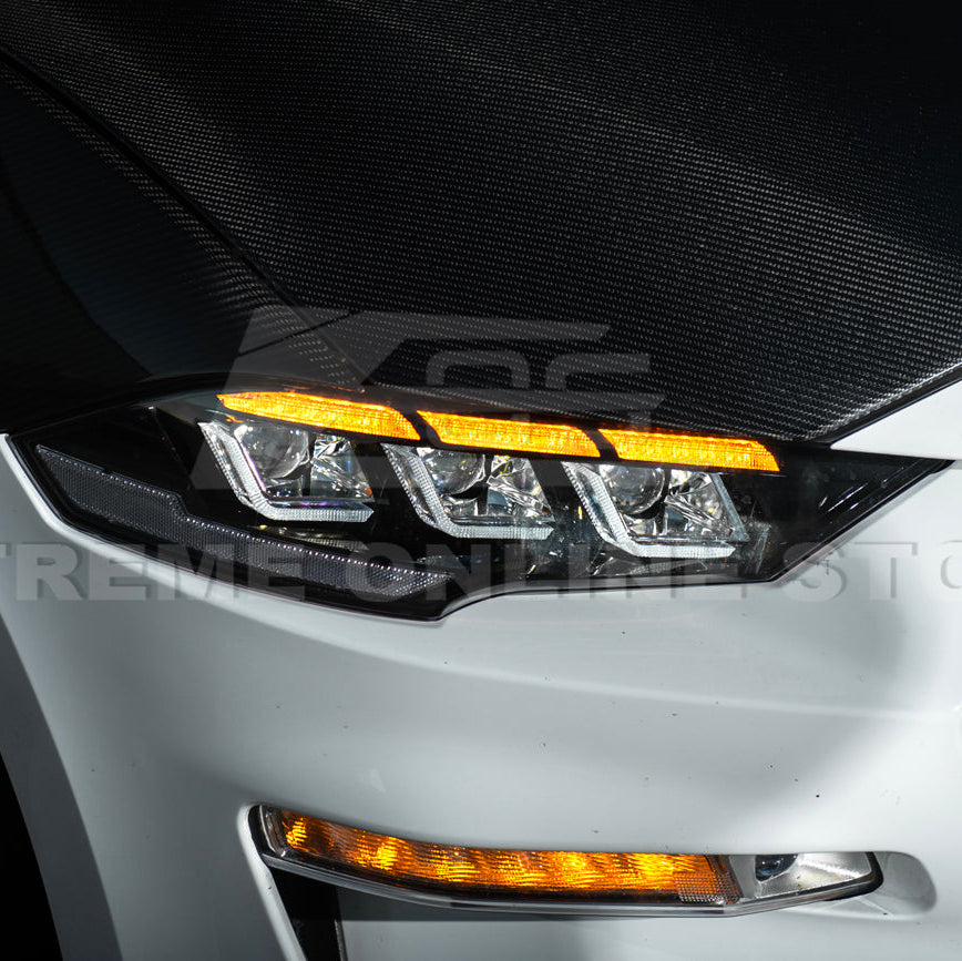 2018-23 Ford Mustang | S650 LED DRL Sequential Signal Projector Headlights