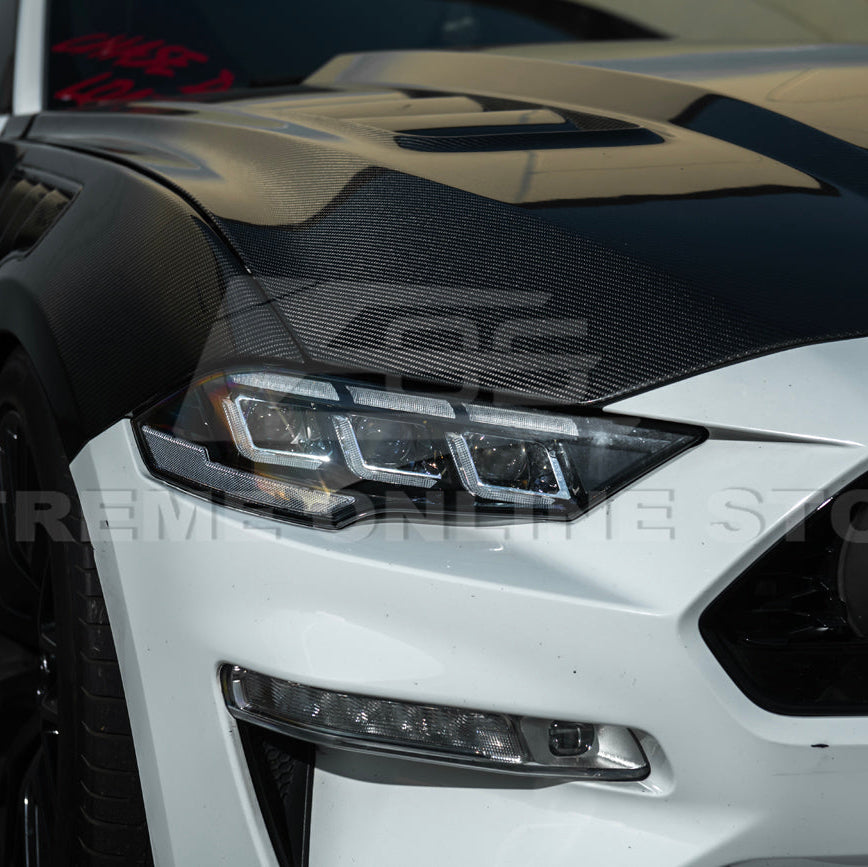 2018-23 Ford Mustang | S650 LED DRL Sequential Signal Projector Headlights