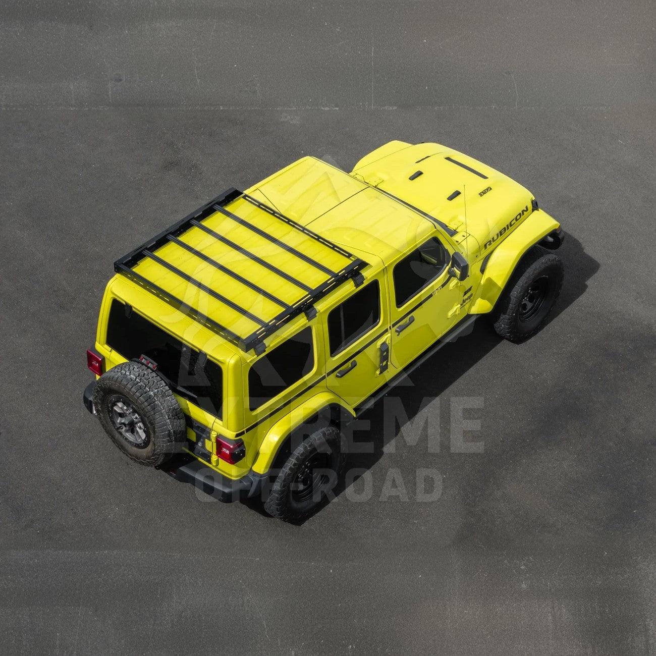 2018-Up Jeep Wrangler JL Carbon Steel Black Top Roof Cargo Rack