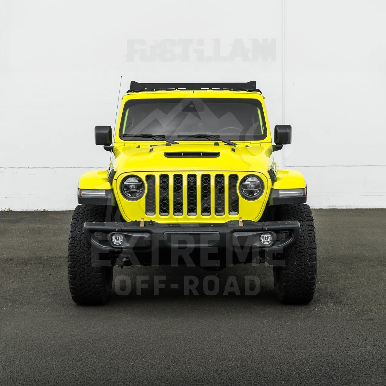2018-Up Jeep Wrangler JL Carbon Steel Black Top Roof Cargo Rack