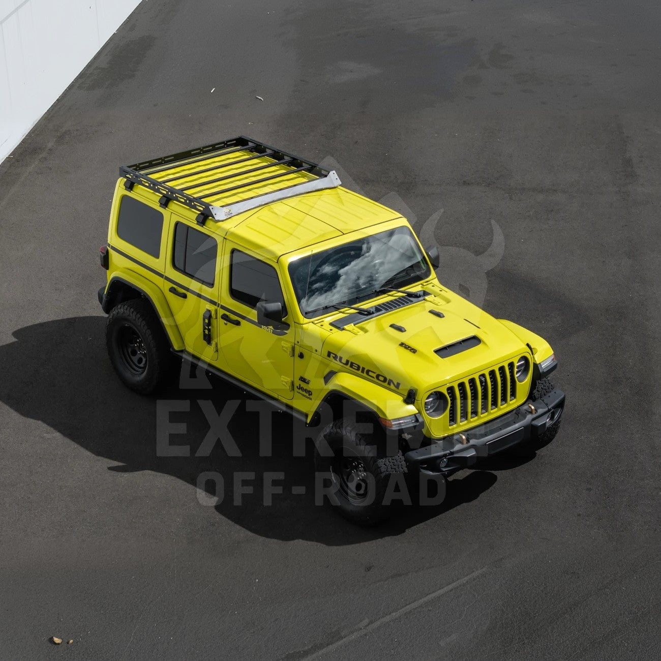 2018-Up Jeep Wrangler JL Carbon Steel Black Top Roof Cargo Rack